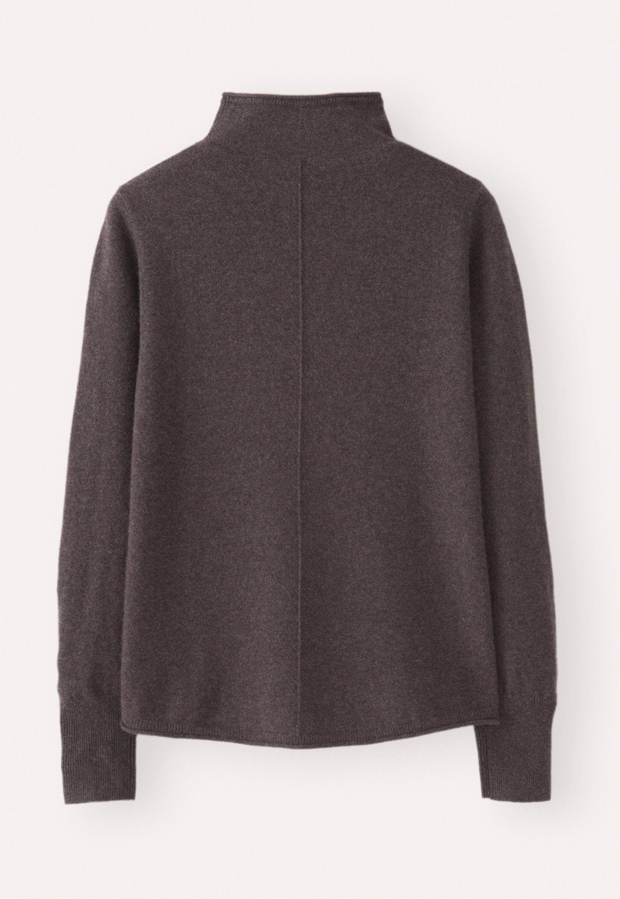 Slim funnel-neck sweater