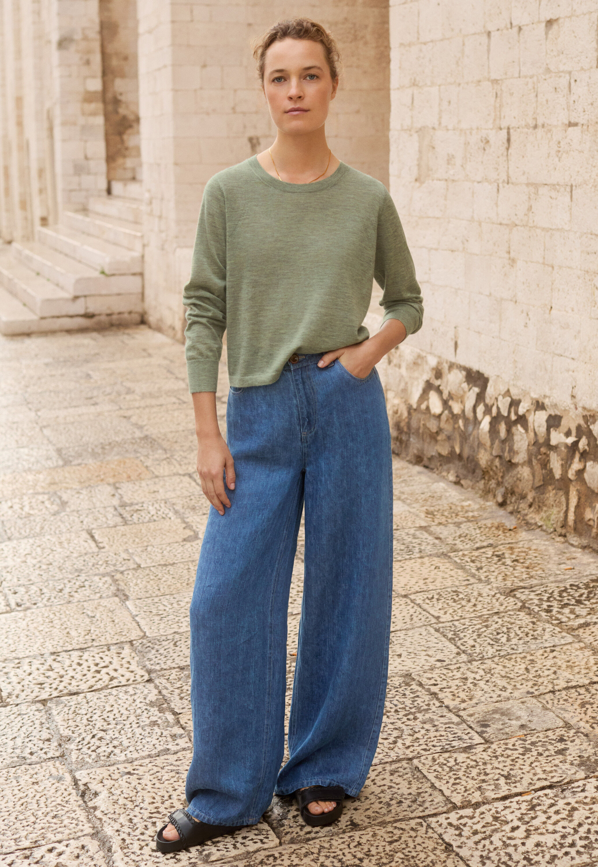 Crew-neck sweater