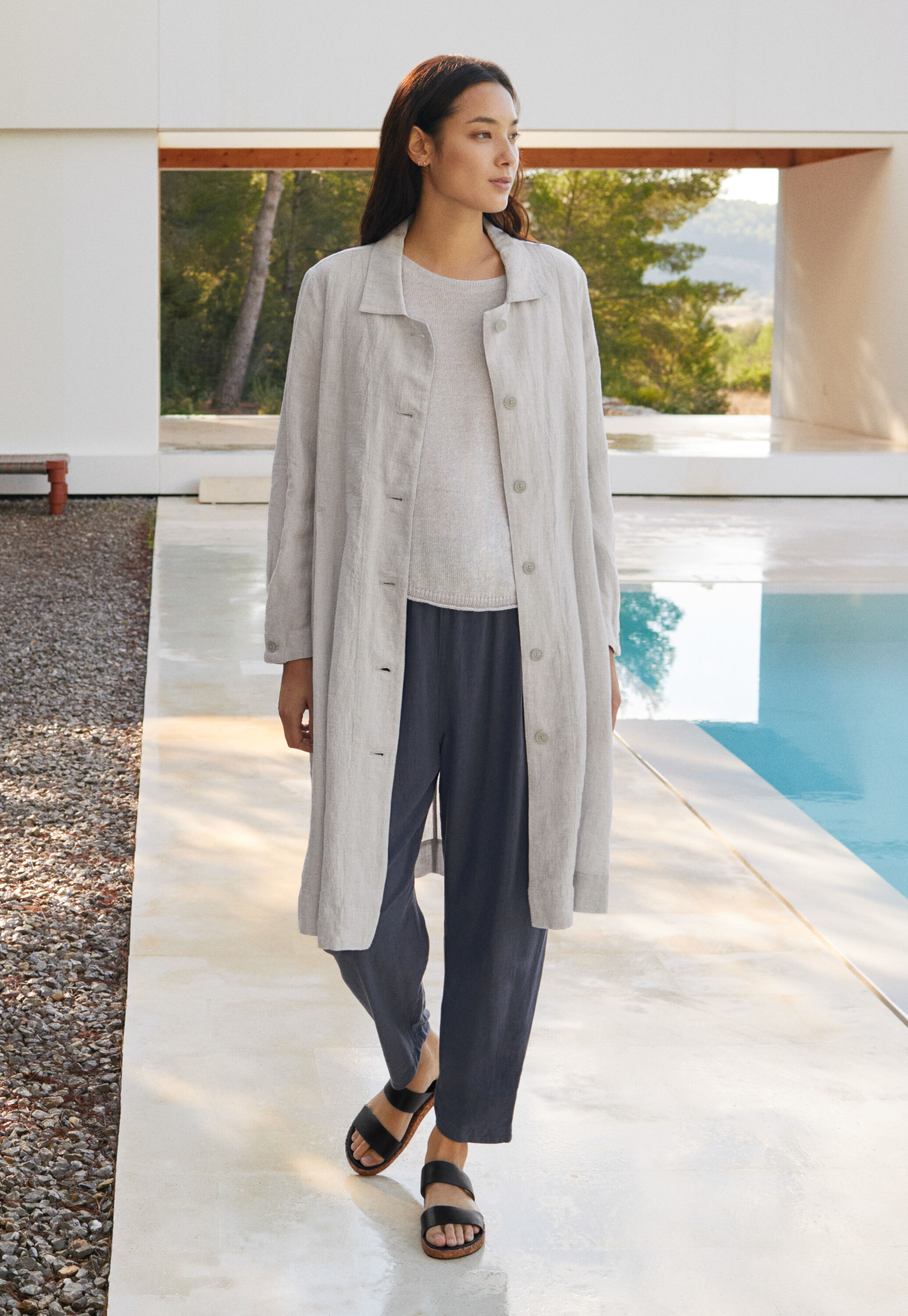 Longline jacket