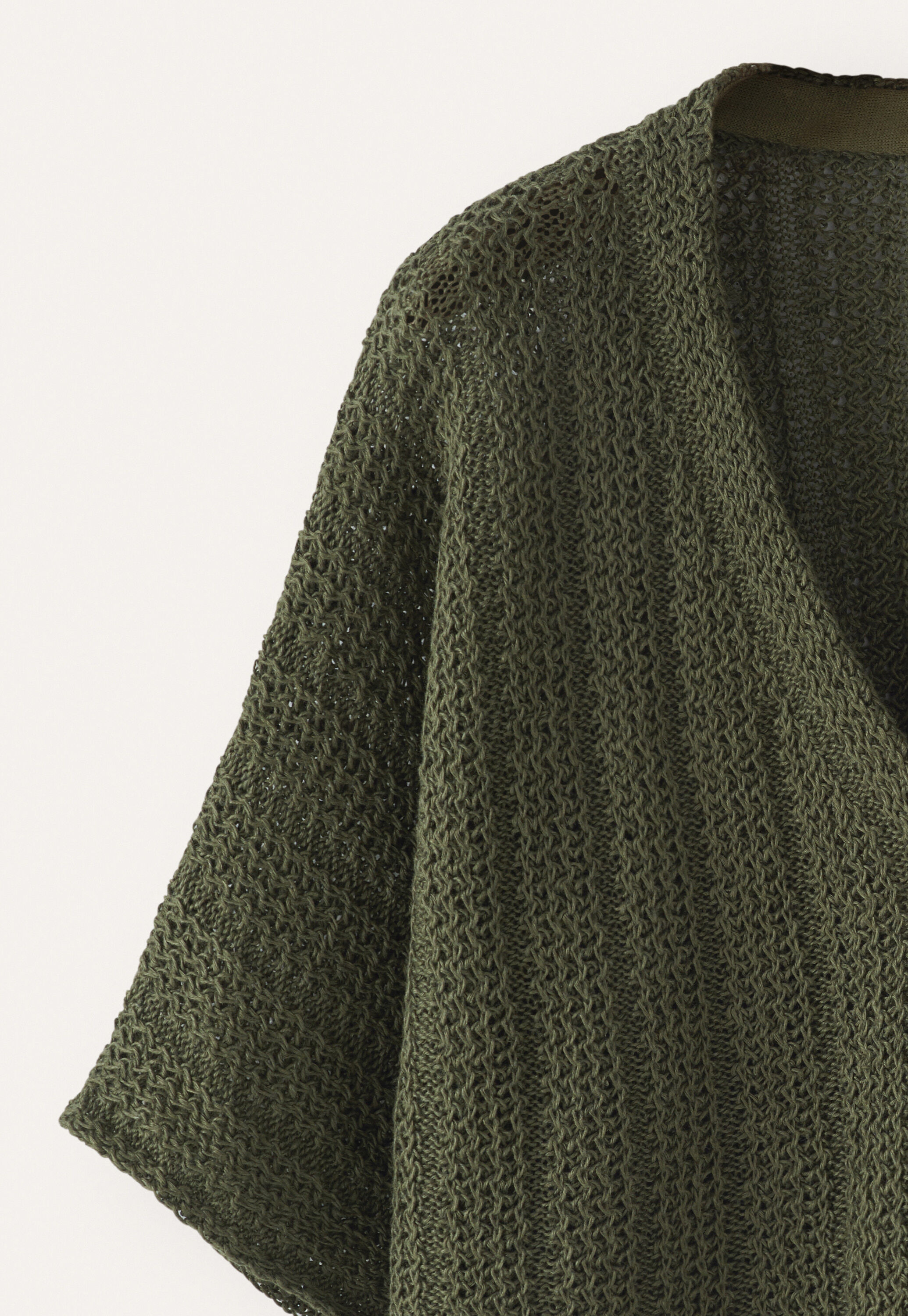 Tuck-stitch cardigan