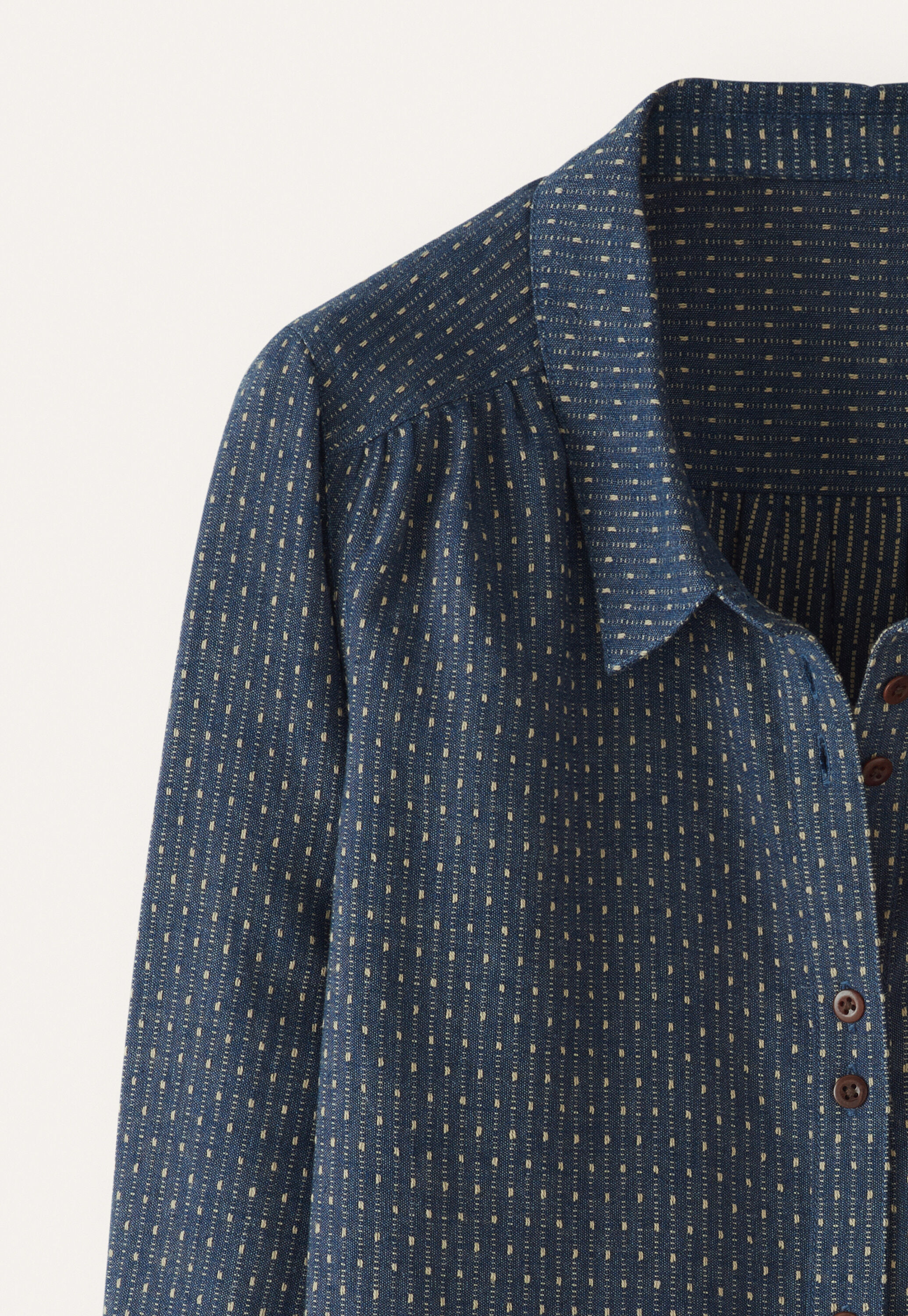 Dash-weave shirt