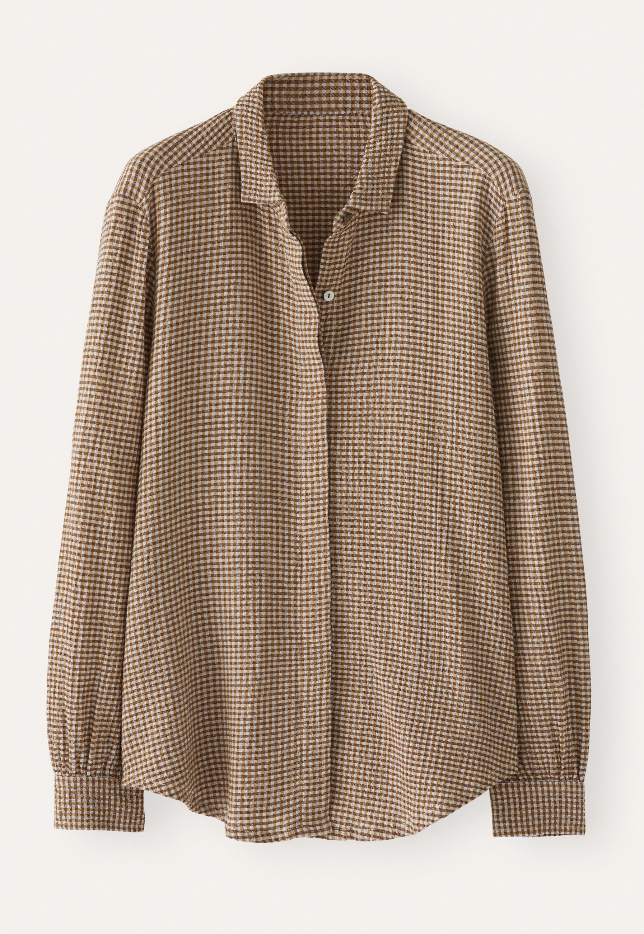 Gingham overshirt