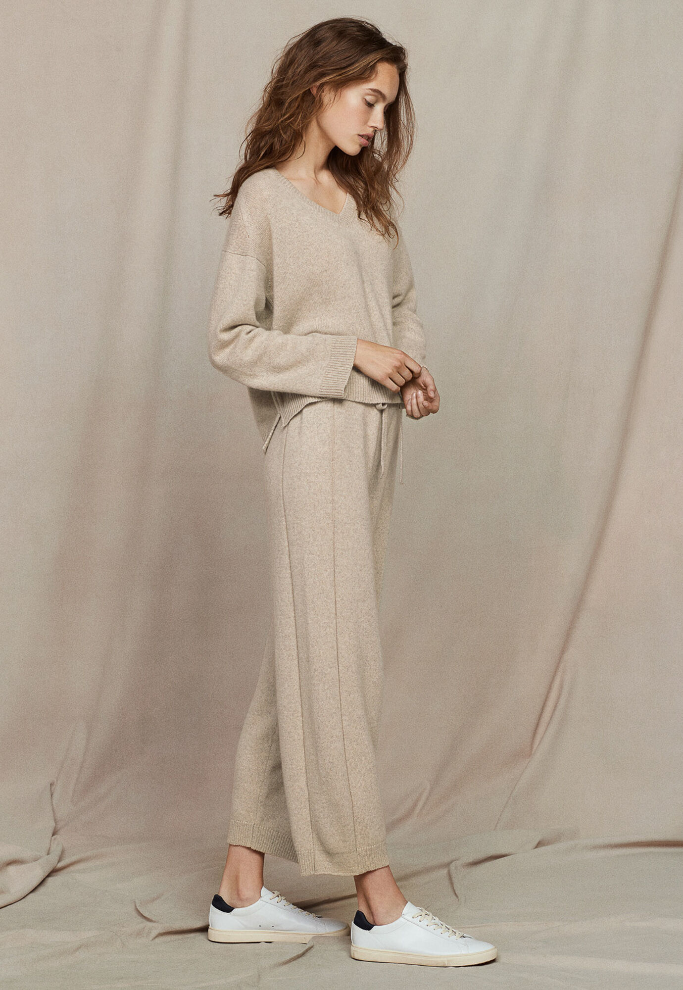 Knitted trousers
