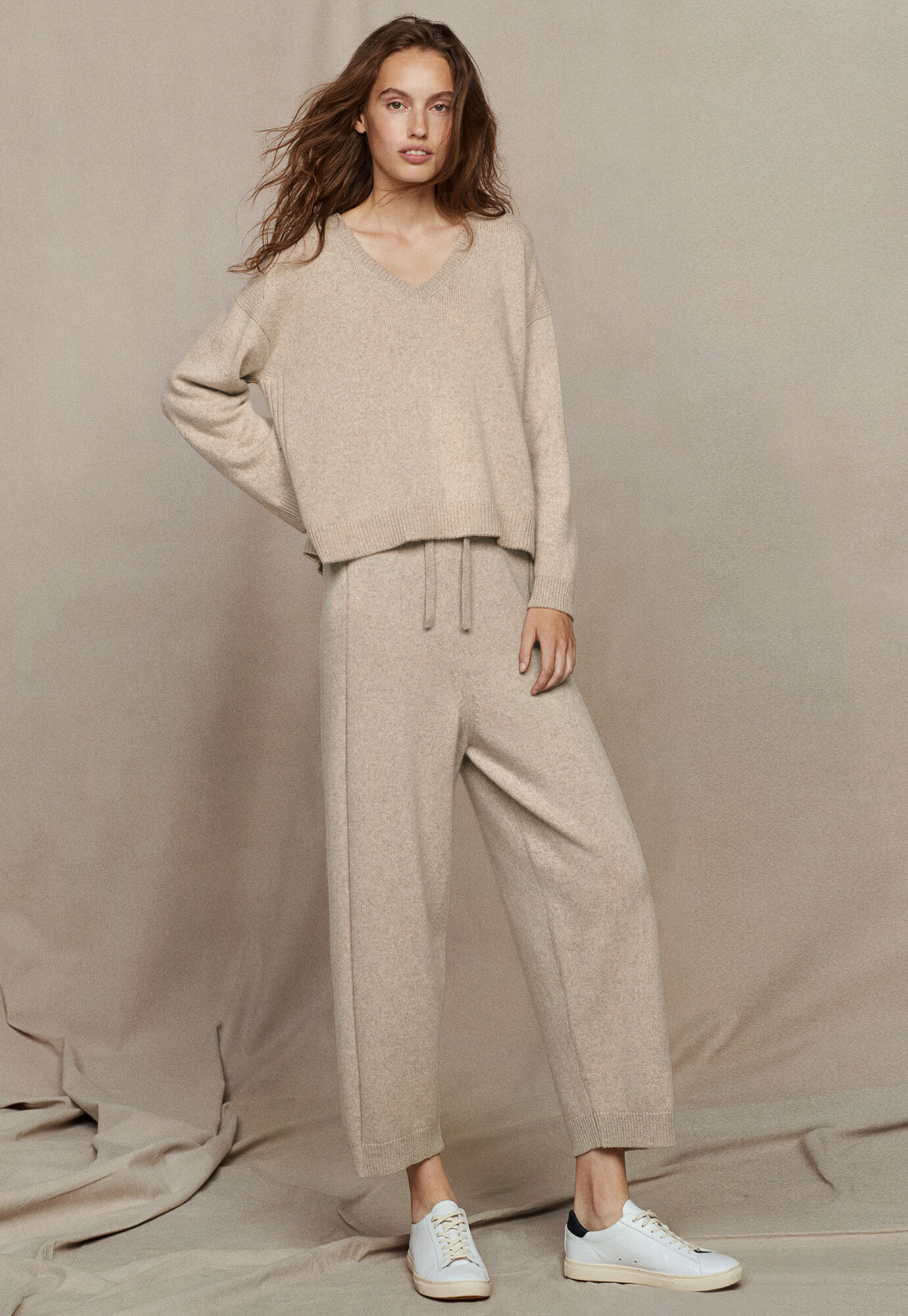 Knitted trousers