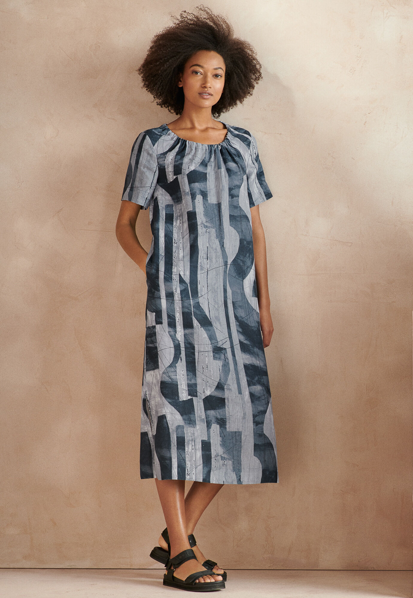 Printed dress