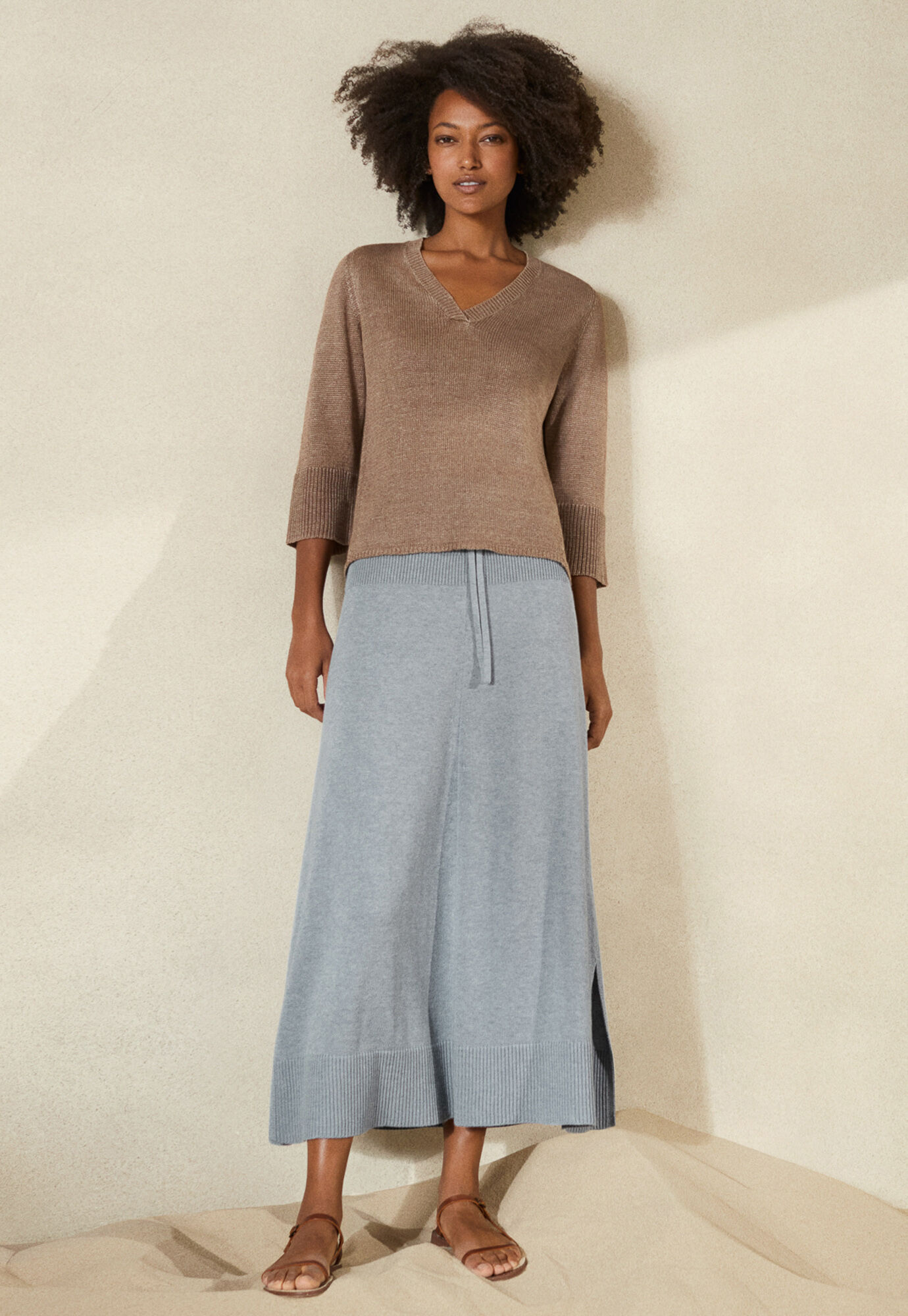 Knitted skirt