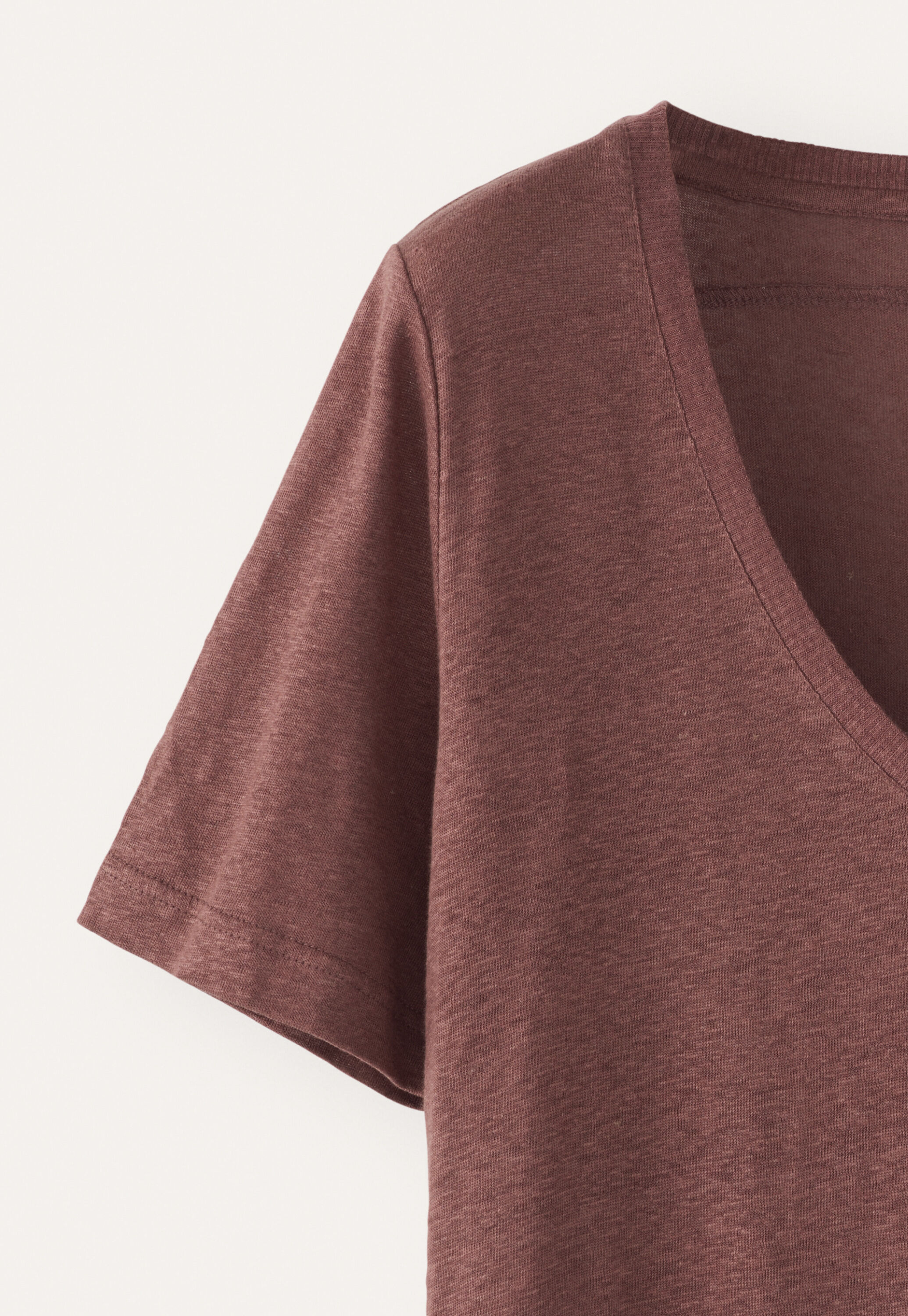 V-neck top