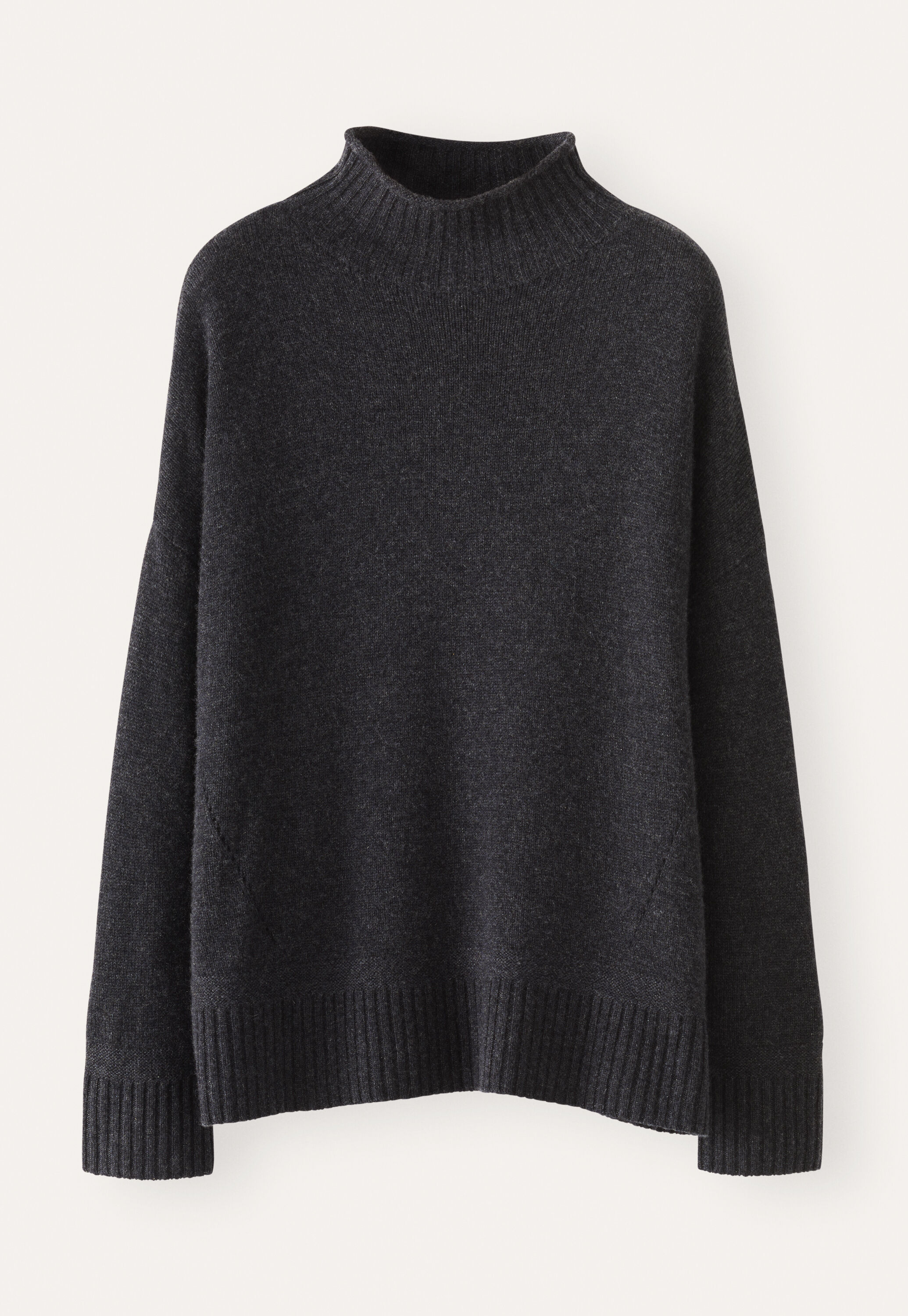 Funnel-neck sweater