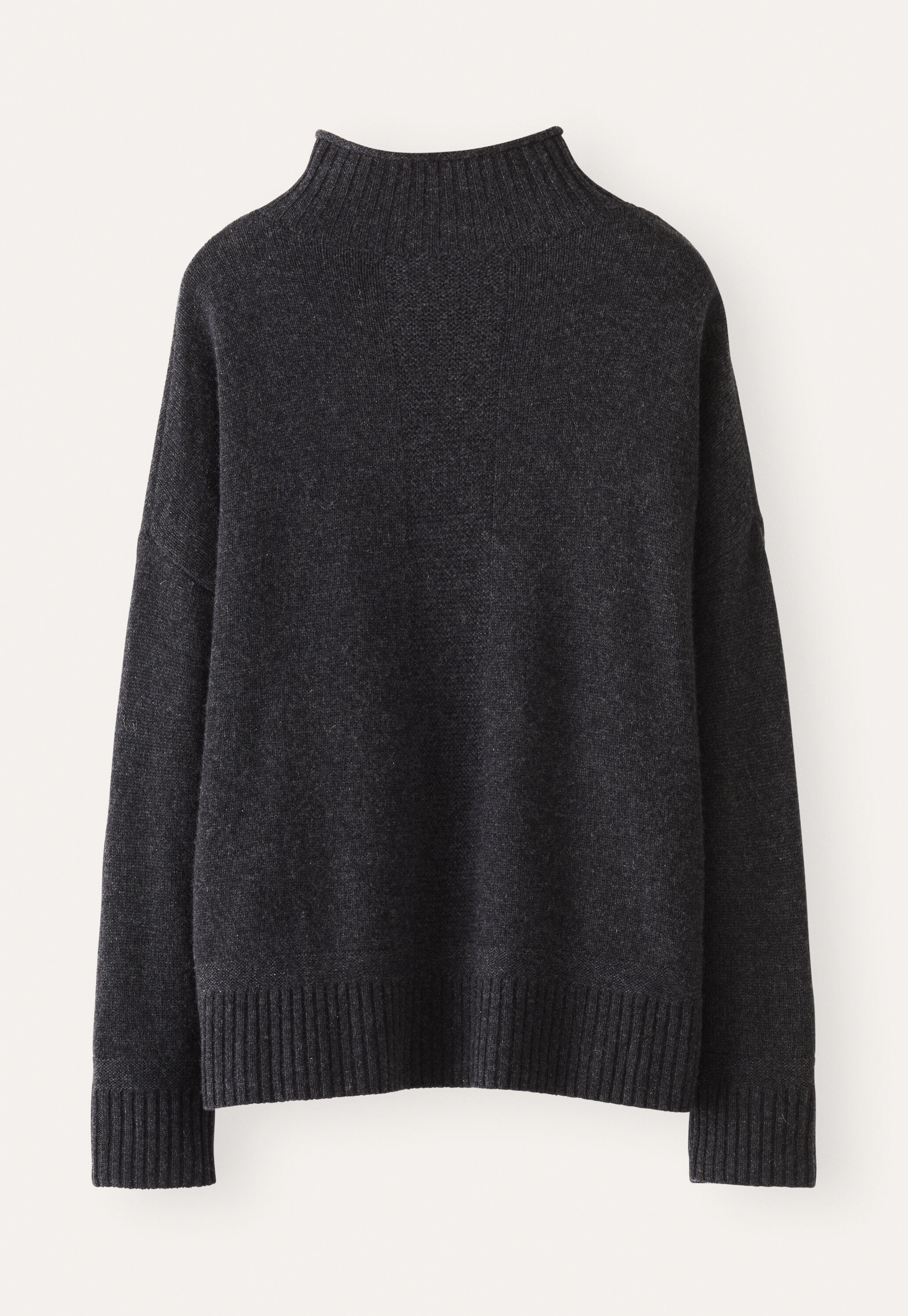 Funnel-neck sweater