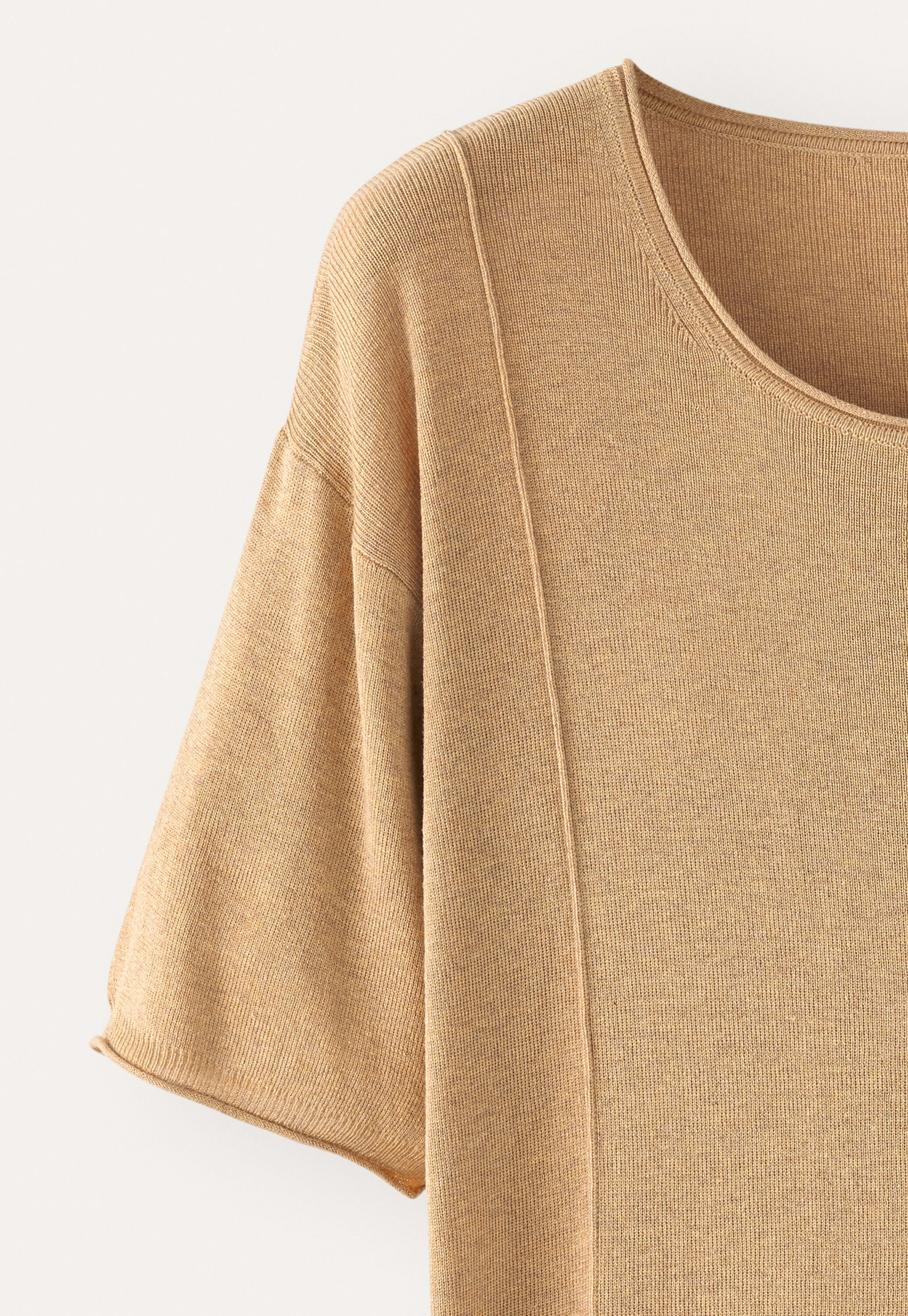 Scoop-neck sweater