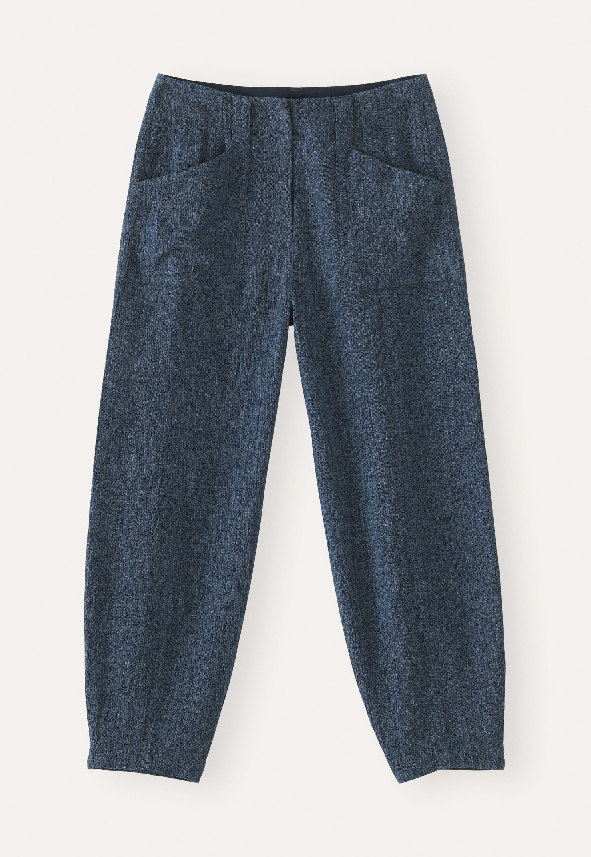 Front-seam trousers