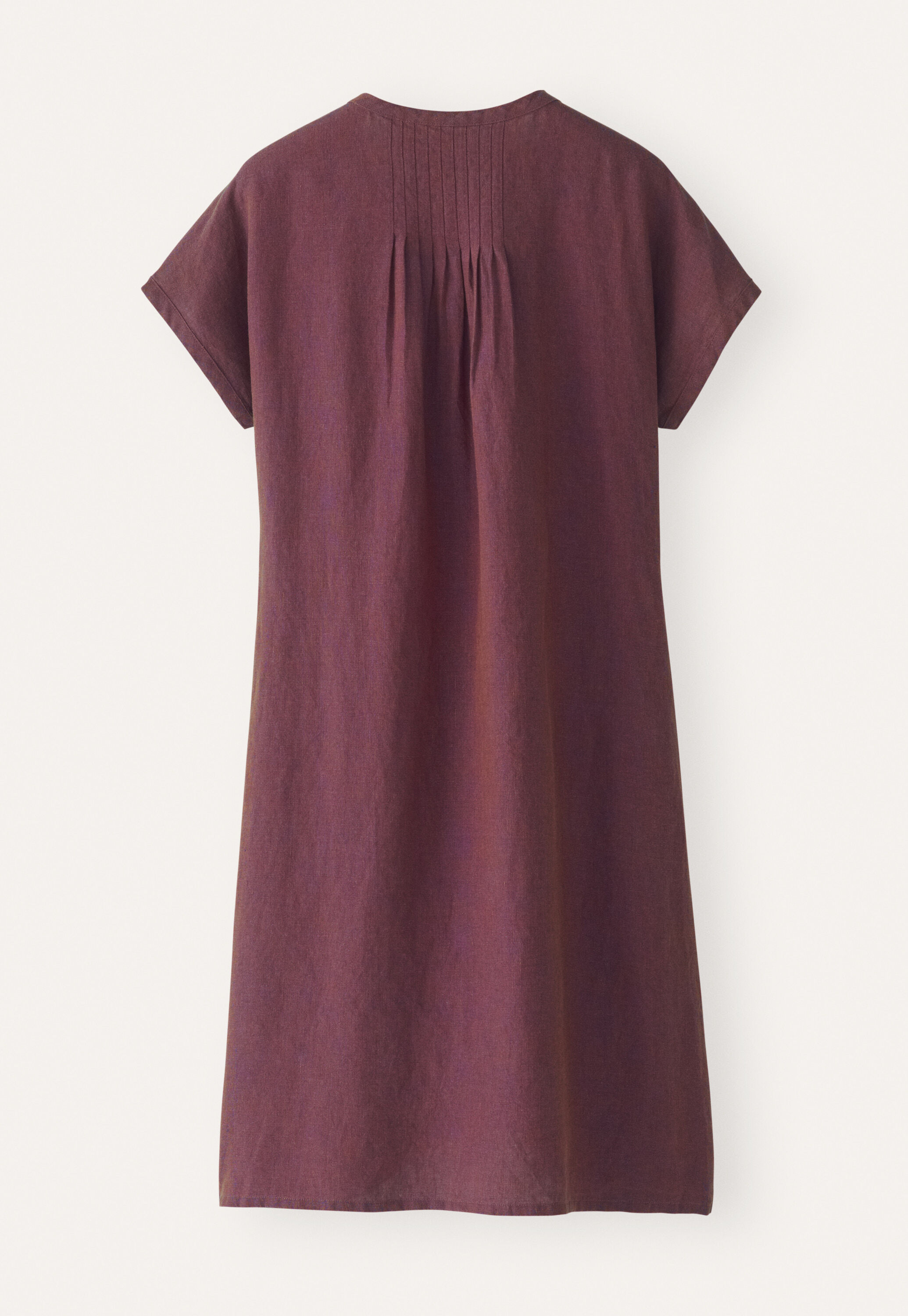 Tuck-detail dress