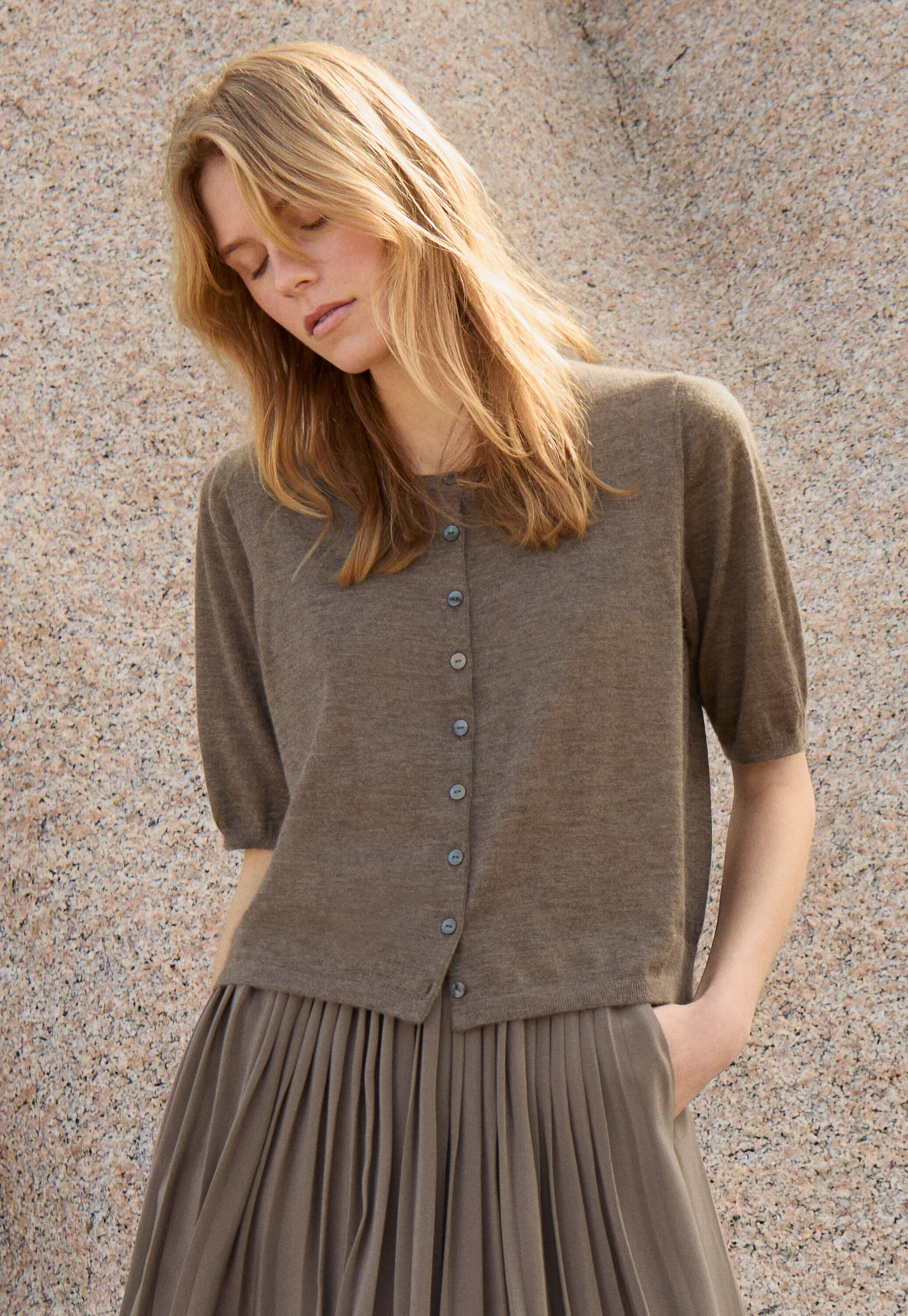 Round-neck sweater