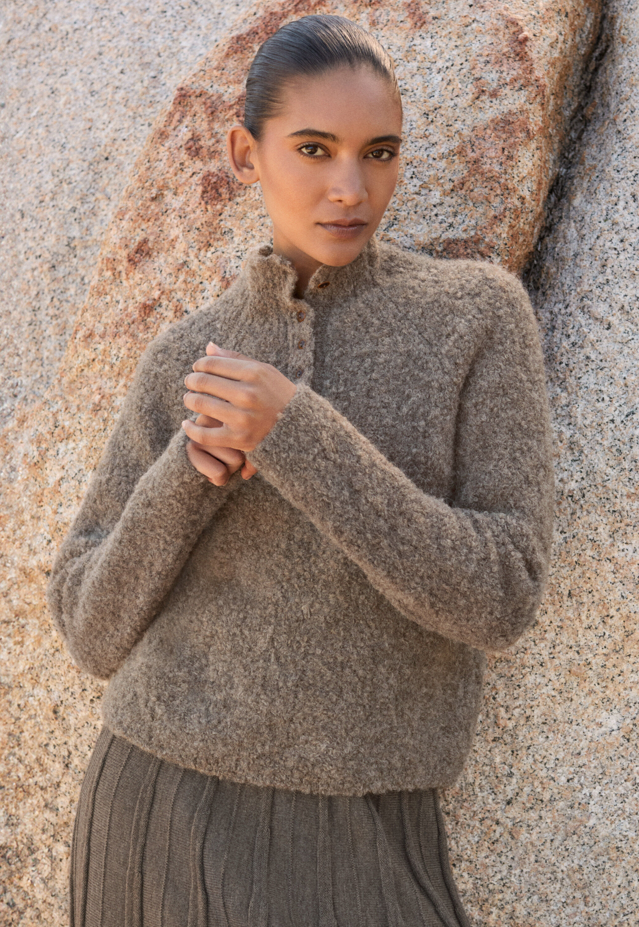 Round-neck sweater