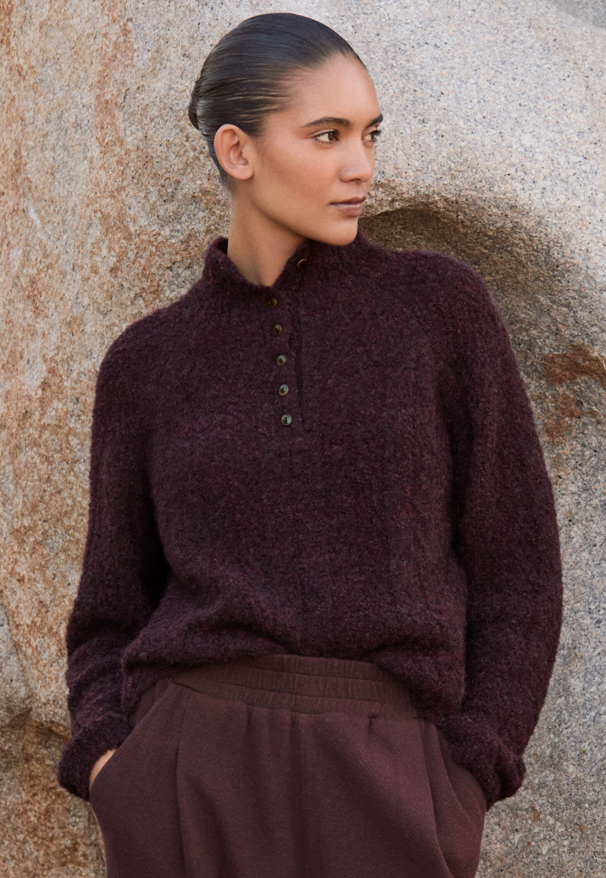 Round-neck sweater