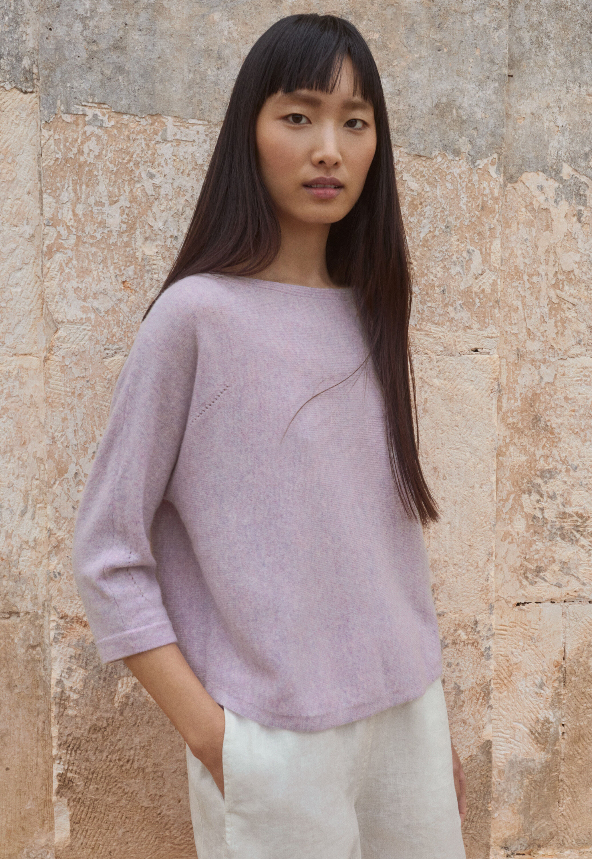 Round-neck sweater