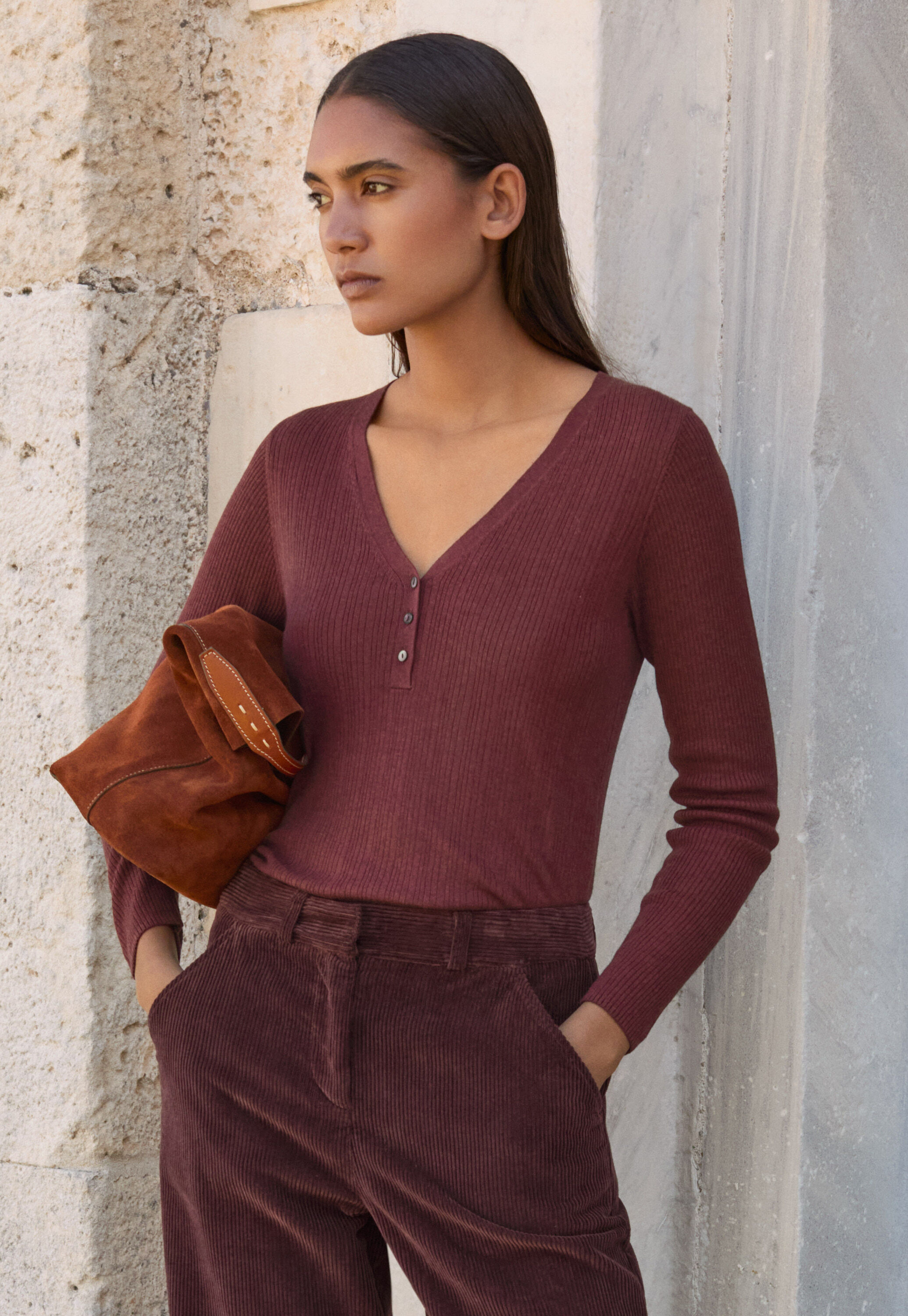 Round-neck sweater