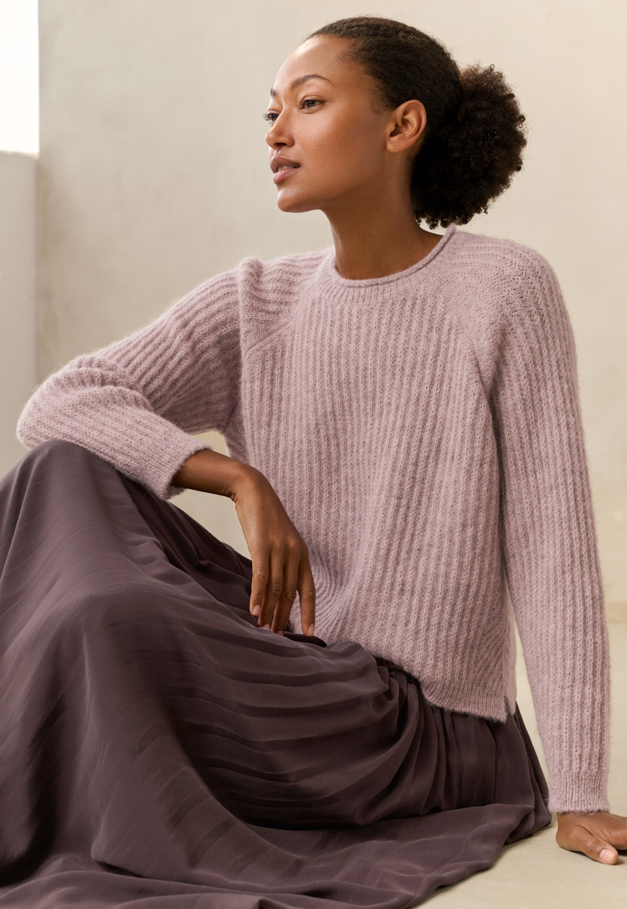 Round-neck sweater