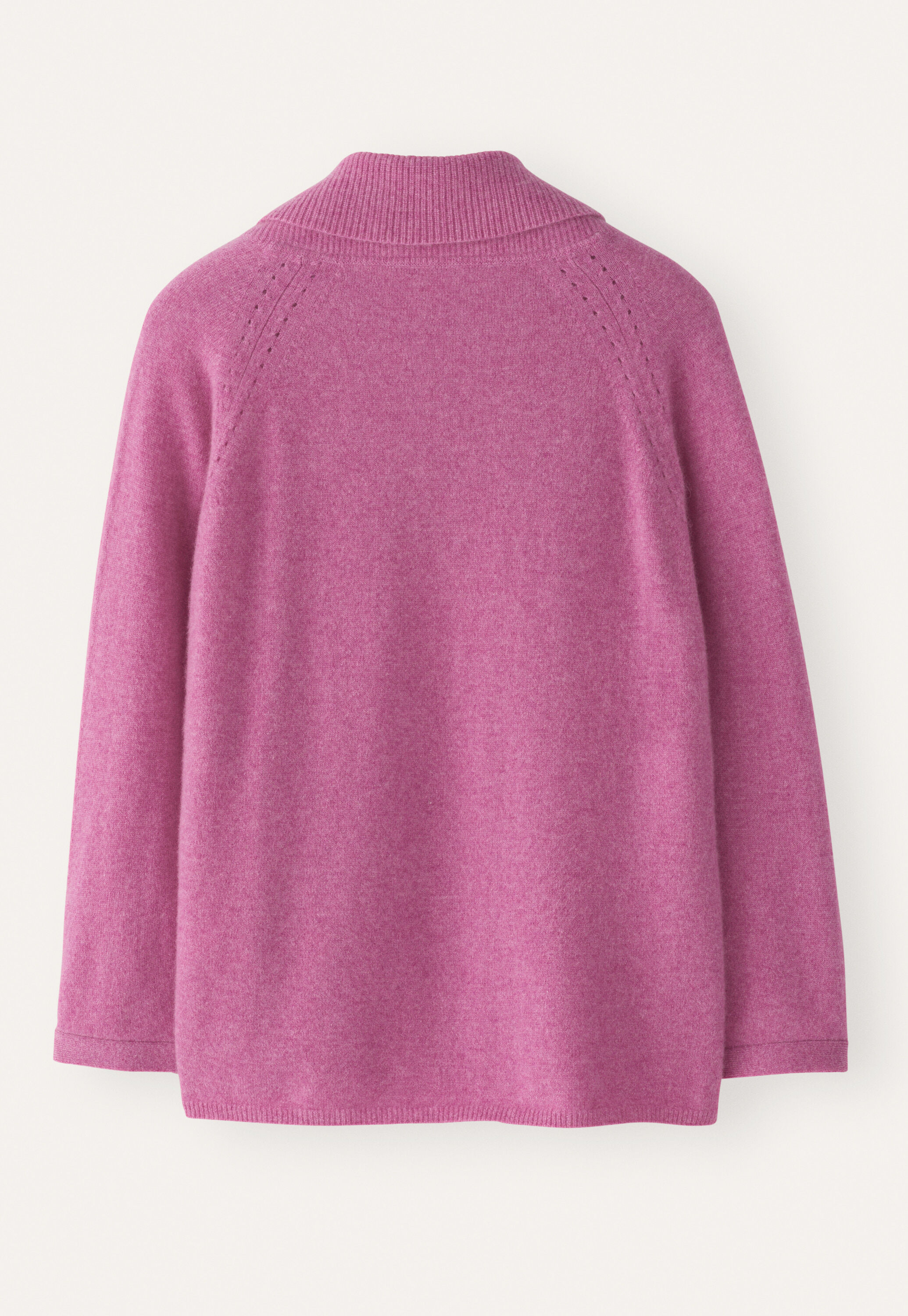 Shawl-collar sweater