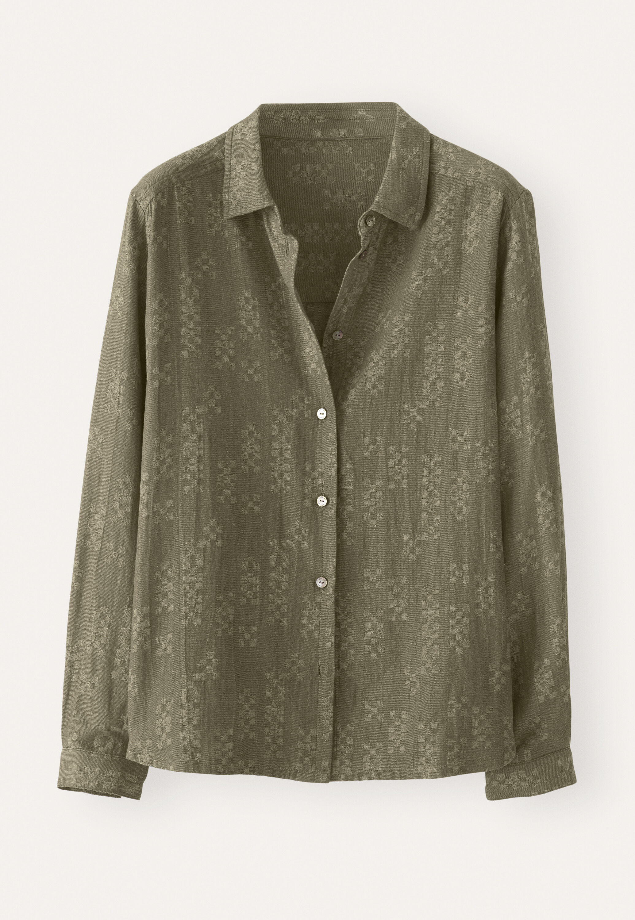 Jacquard overshirt