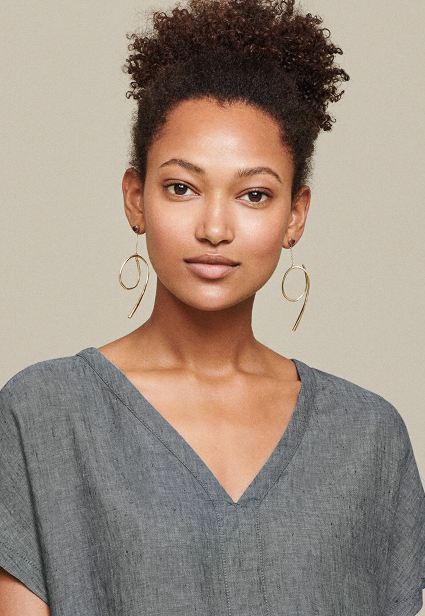 Gold-filled earrings