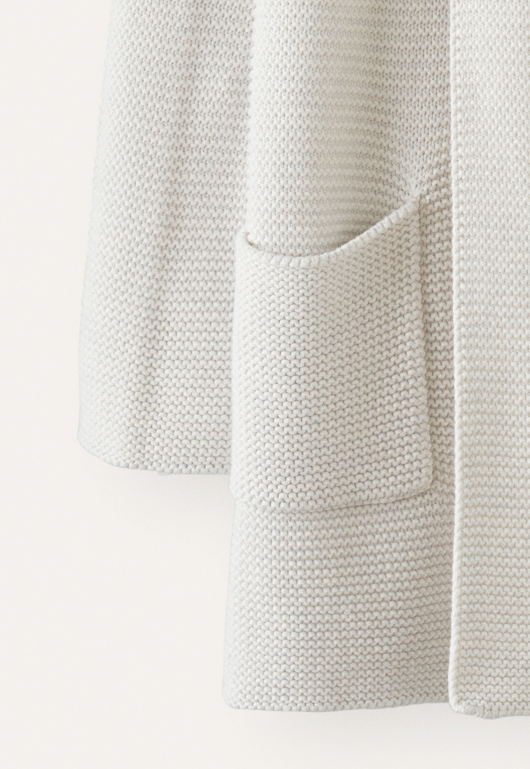 Shawl-collar cardigan
