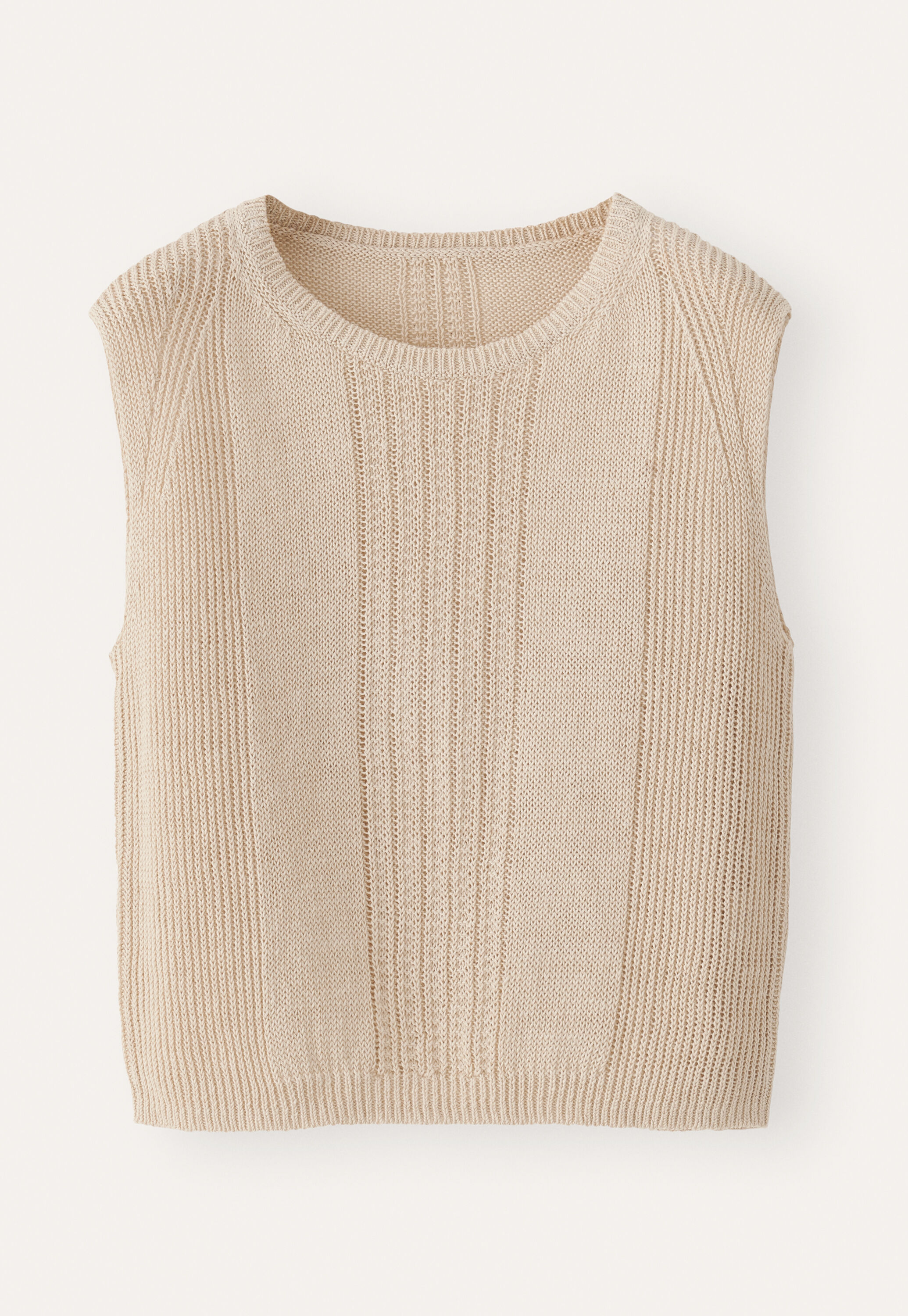 Sleeveless sweater