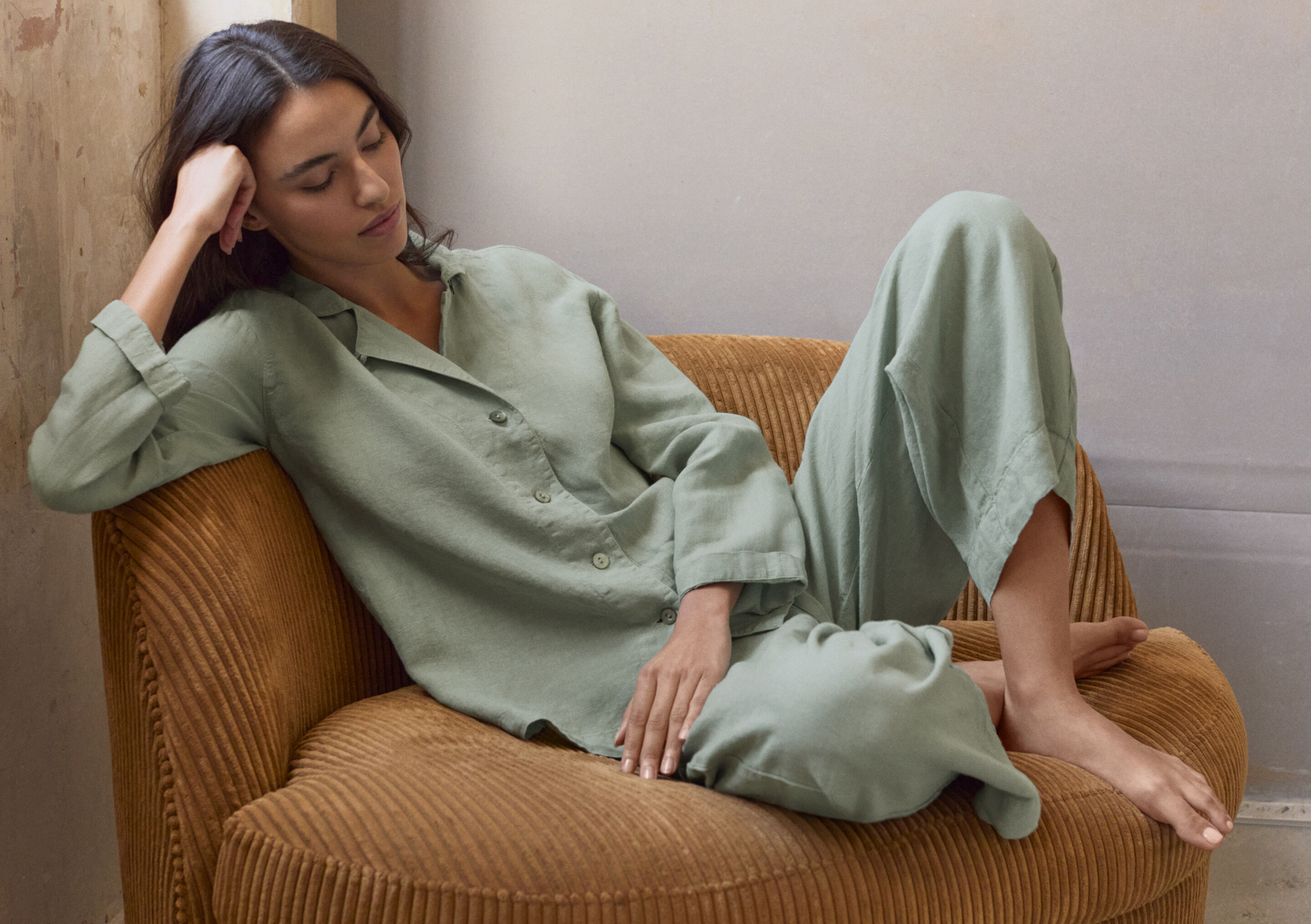 Pyjama trouser-set