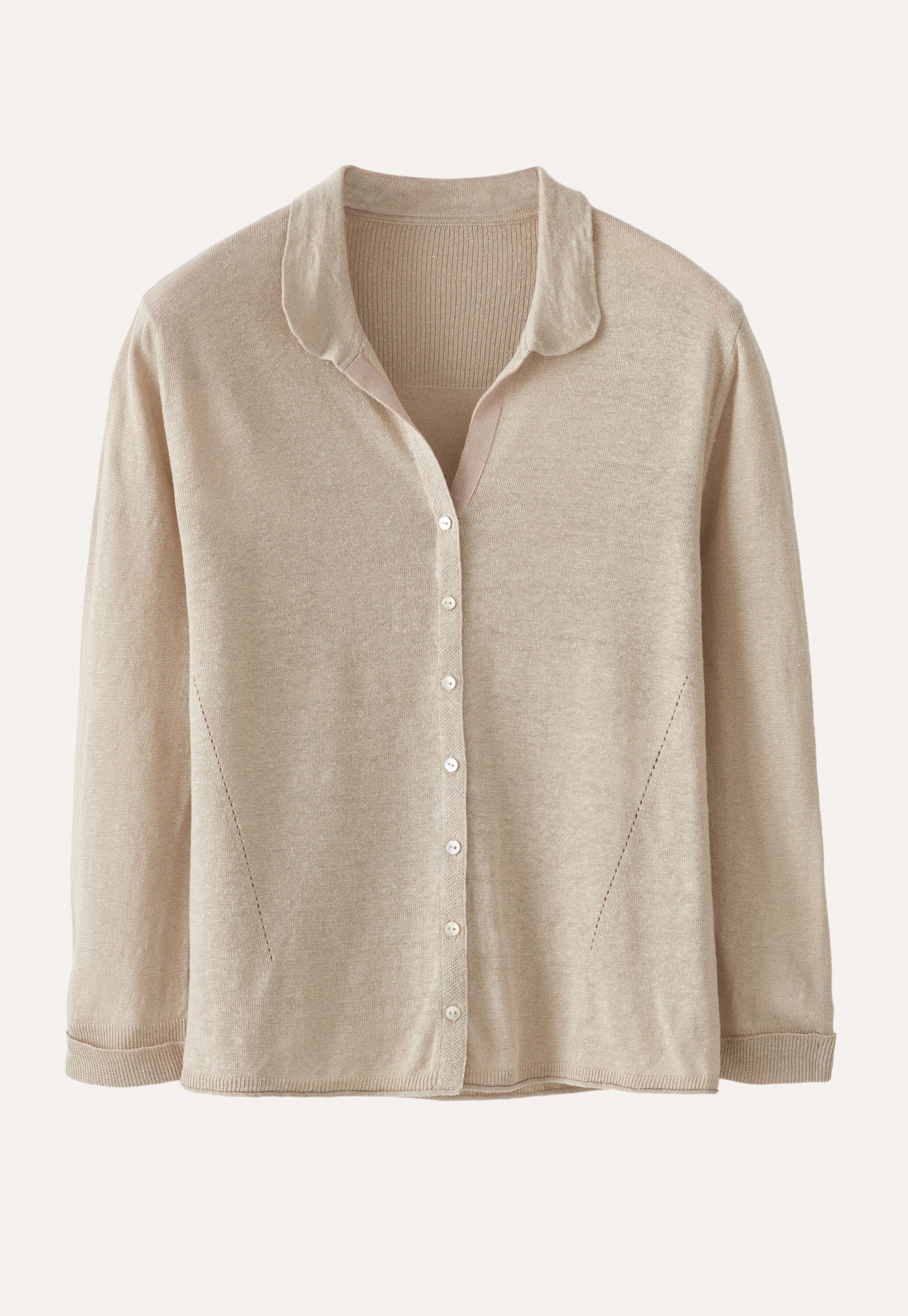 Collared cardigan