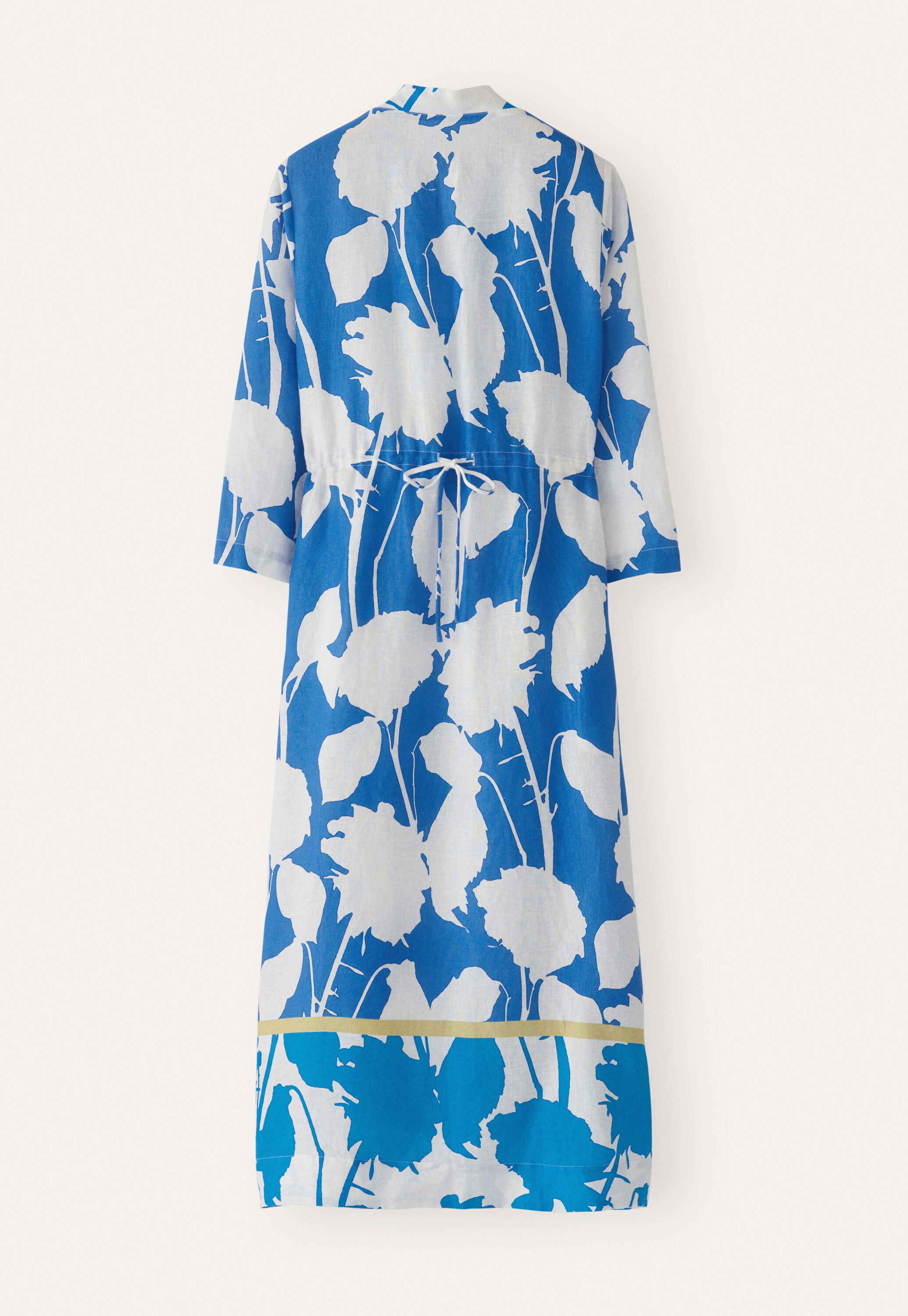 Printed wrap-dress