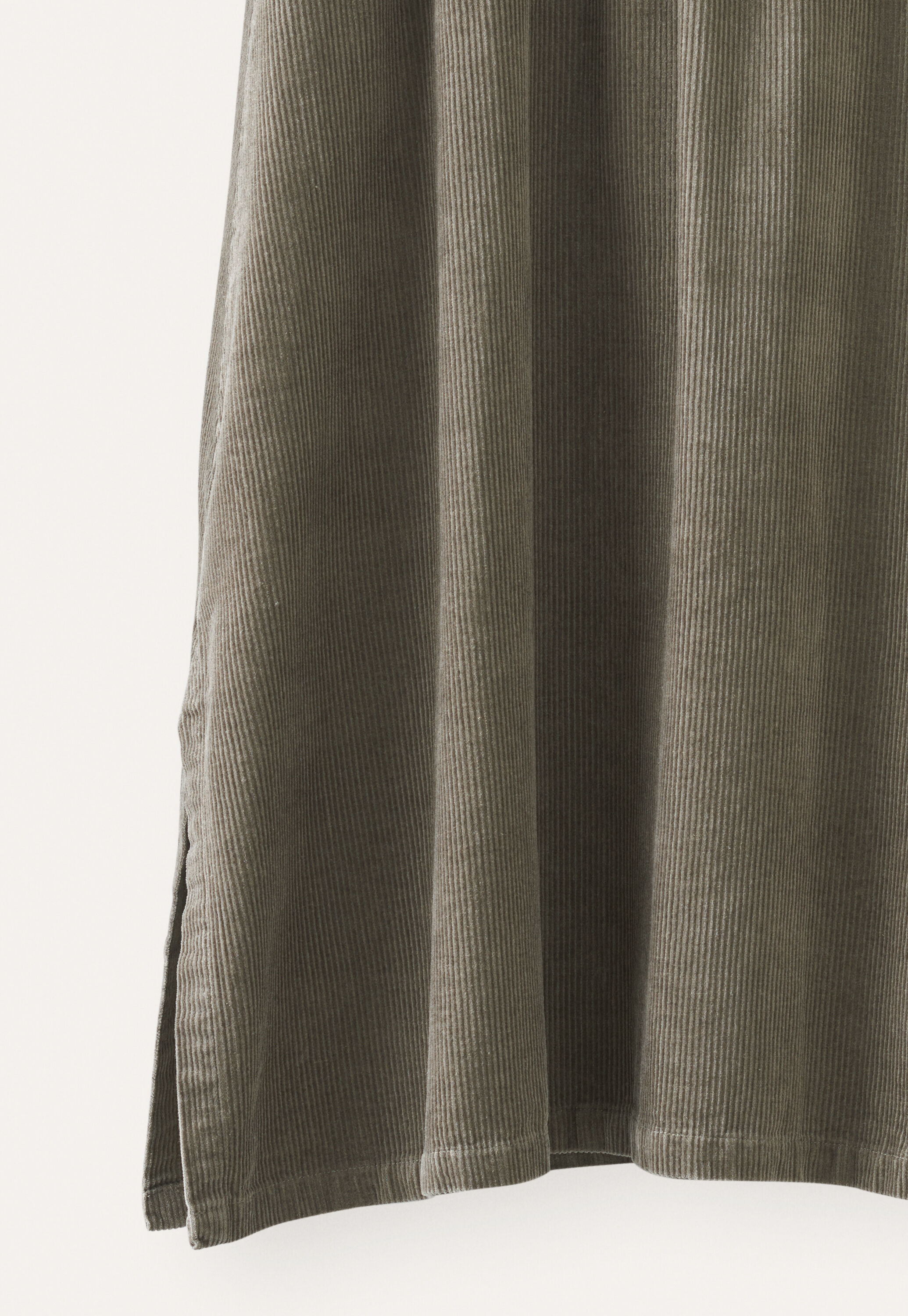 A-line cord skirt