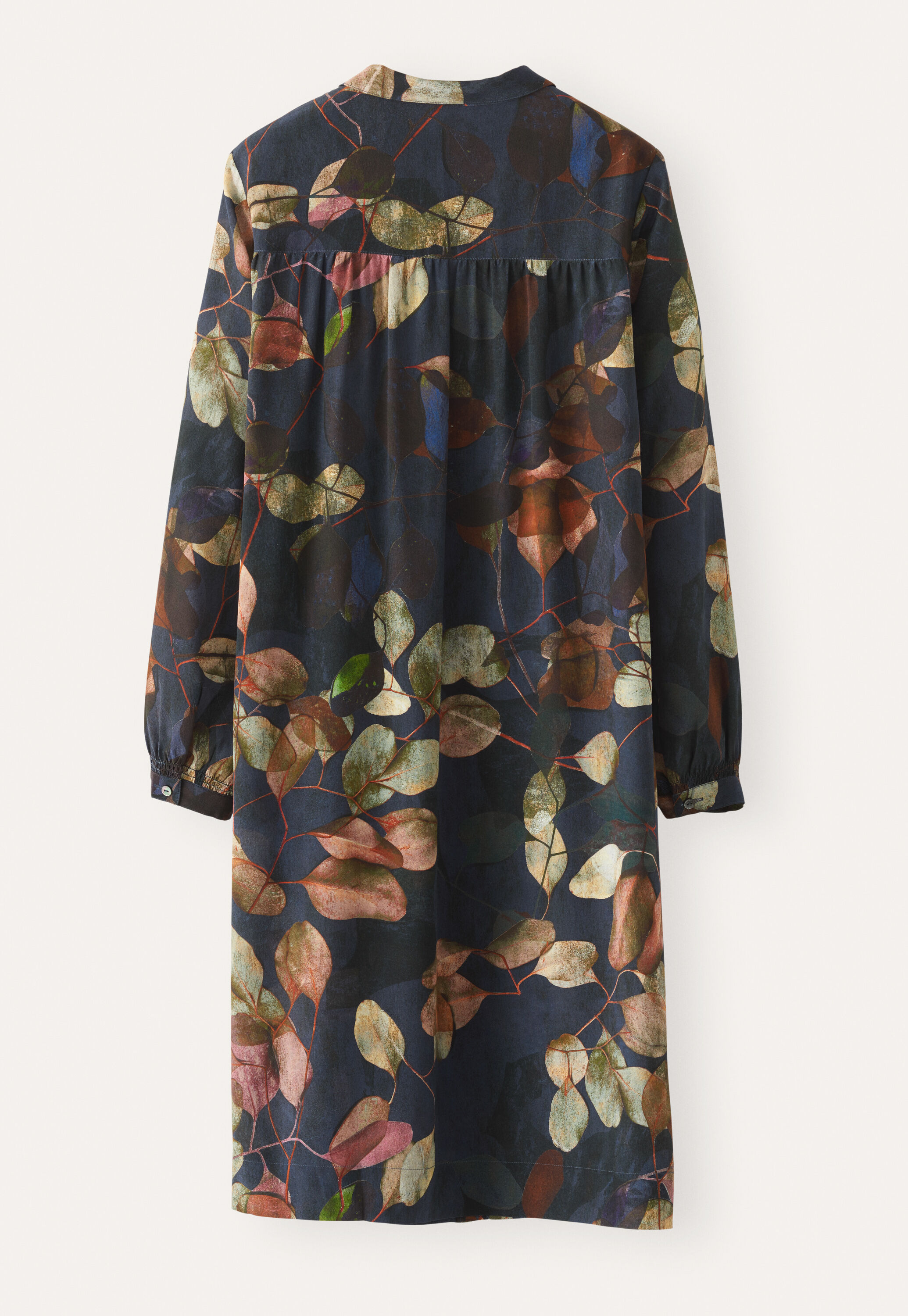 Printed shirtdress