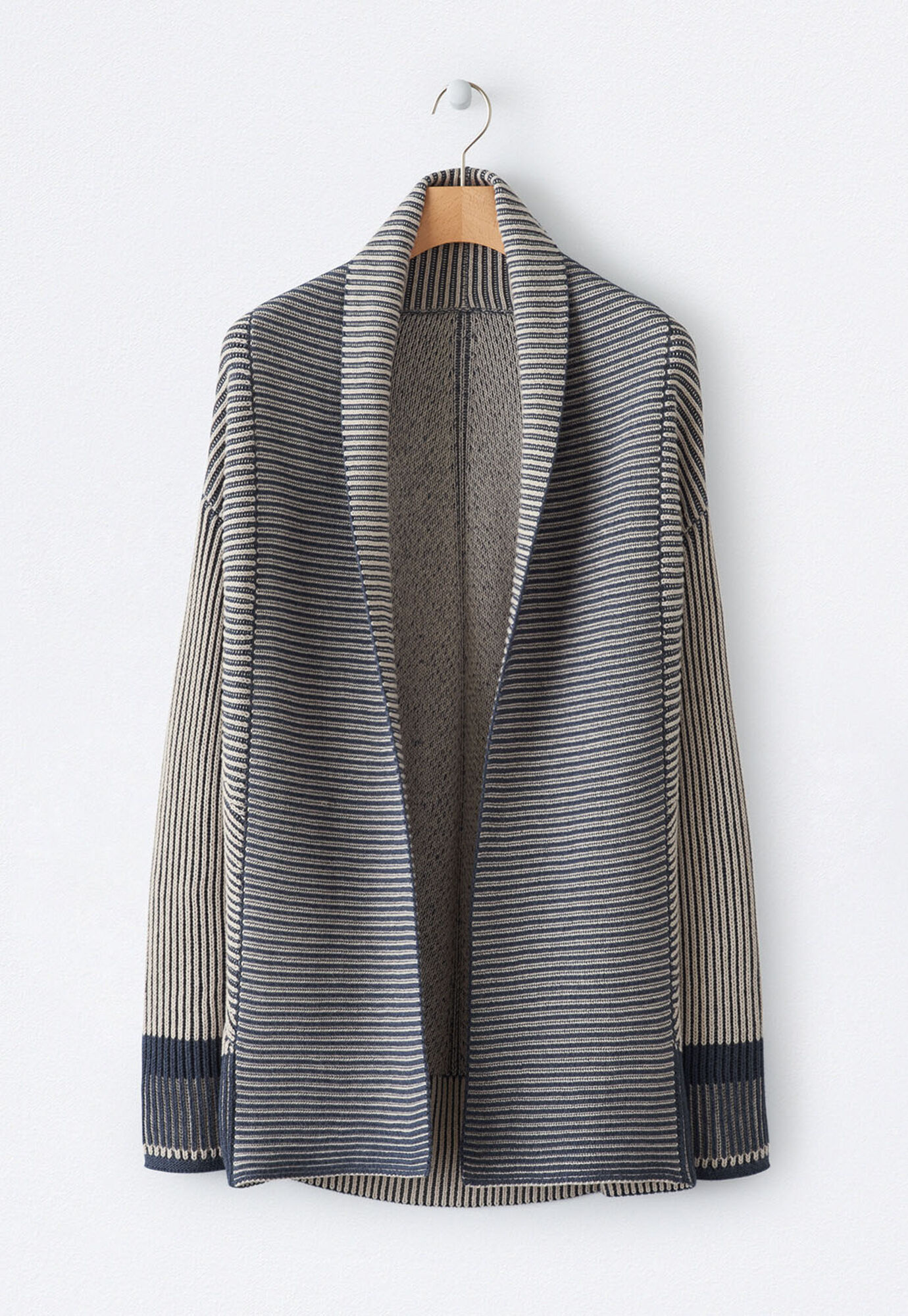 Ribbed cardigan