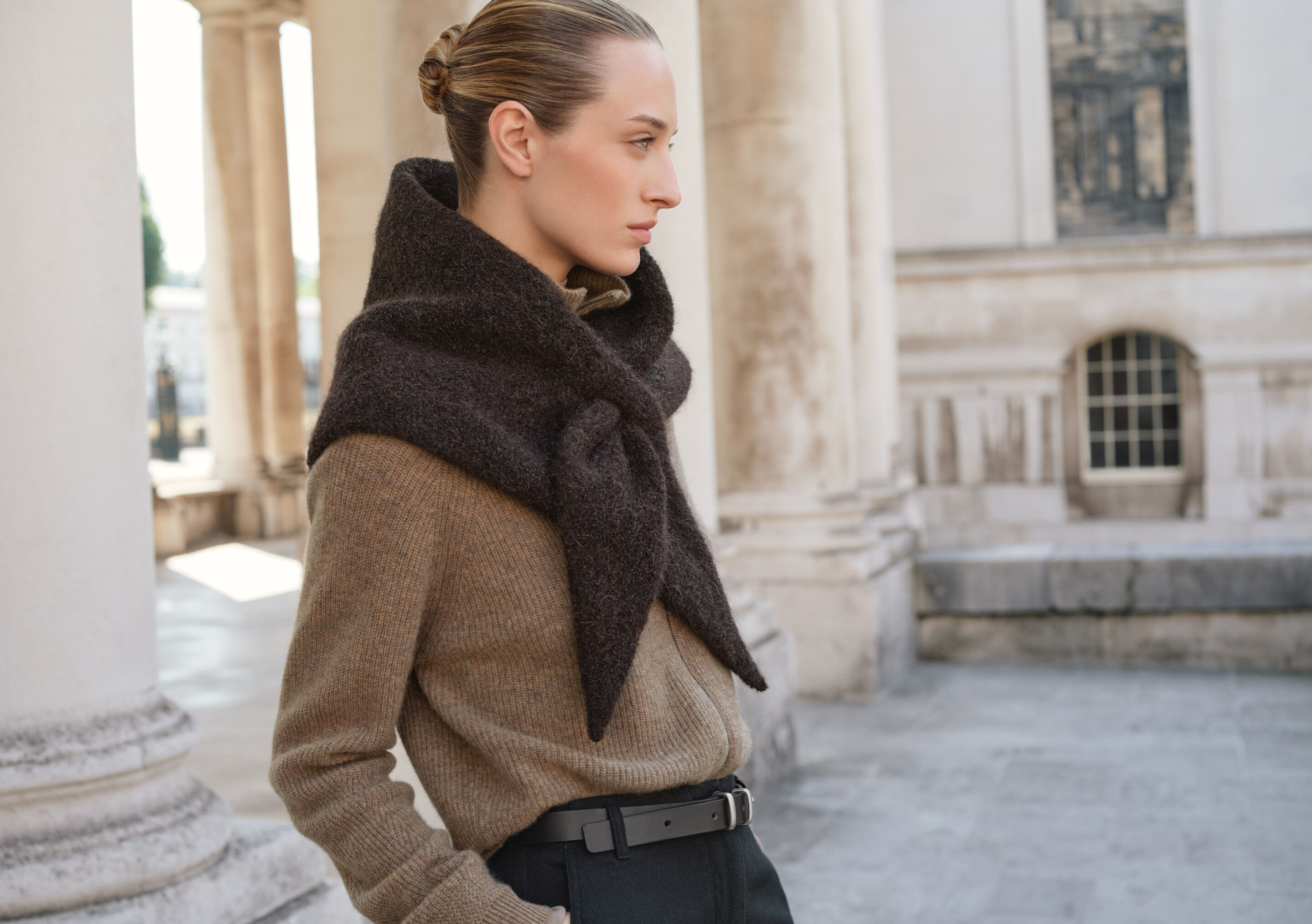 Knitted snood