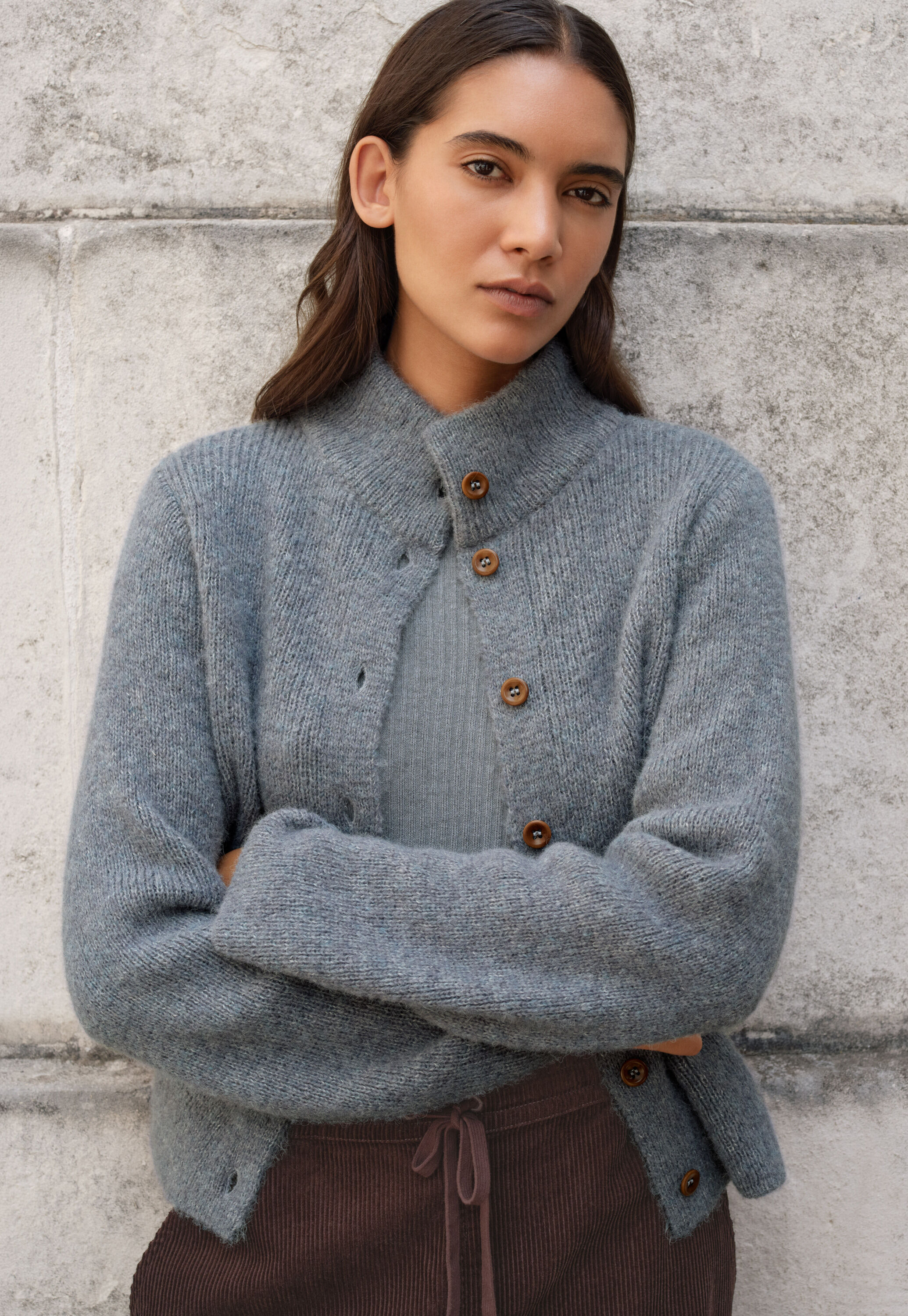 Knitted snood