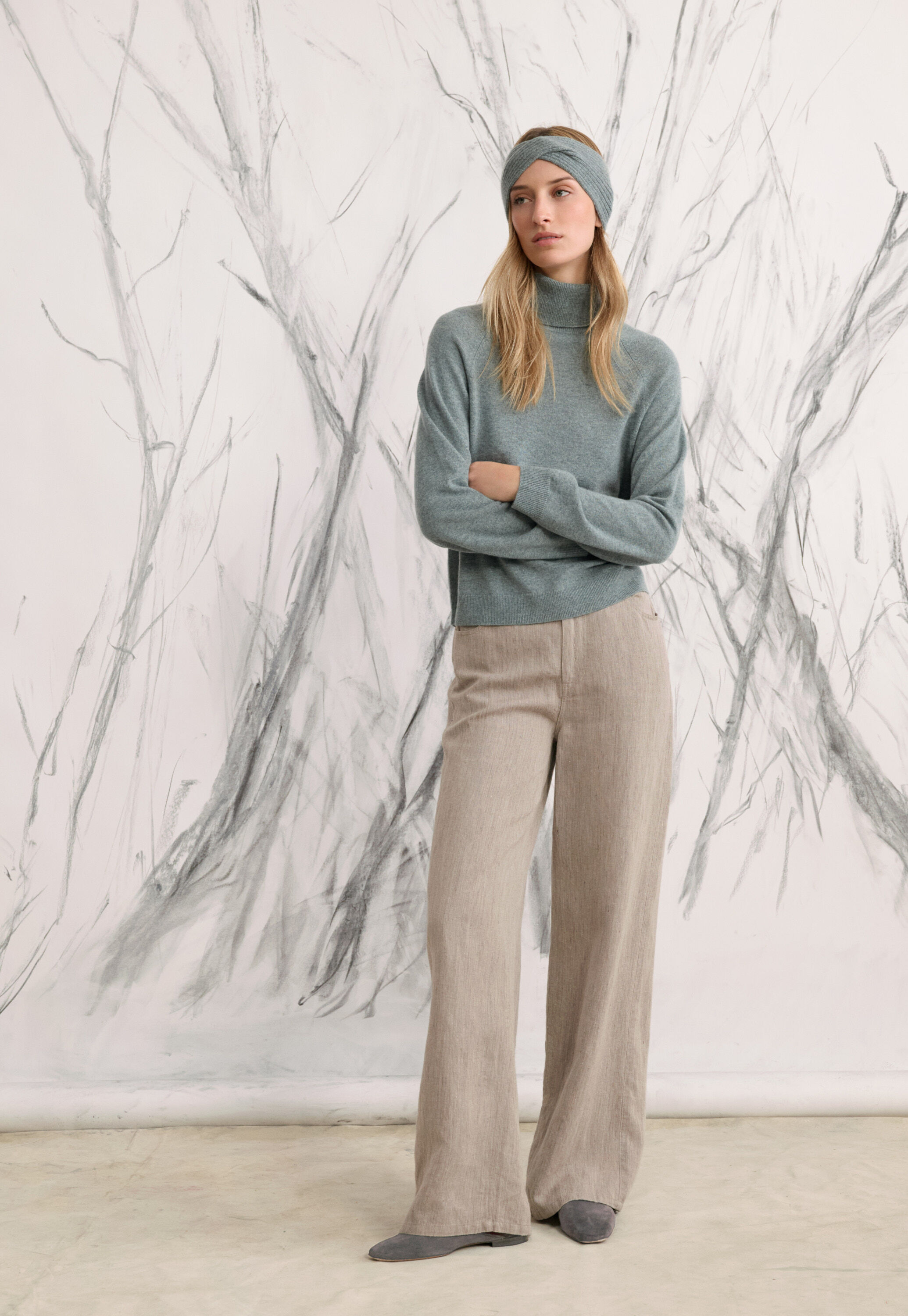 Edge-to-edge cardigan
