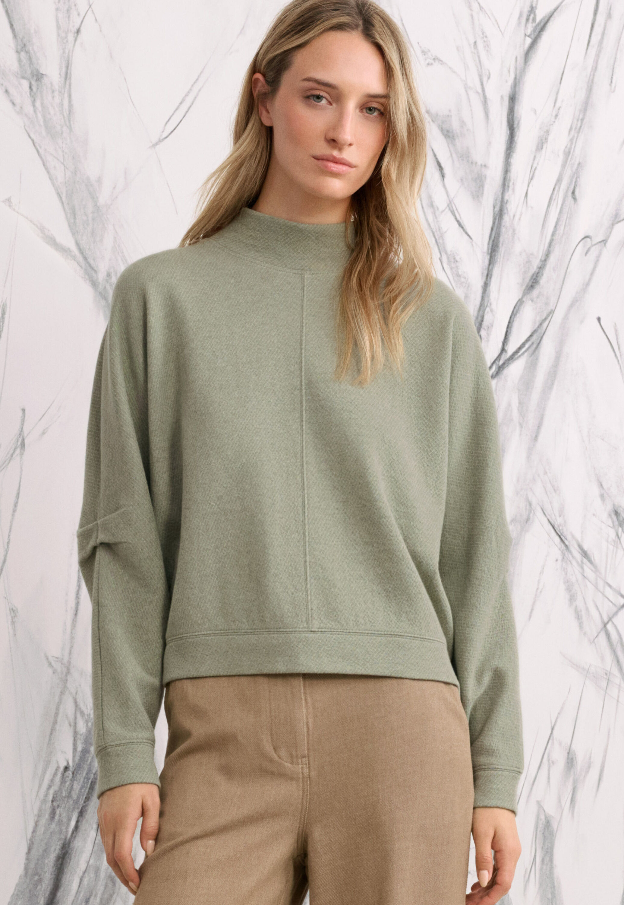 Edge-to-edge cardigan
