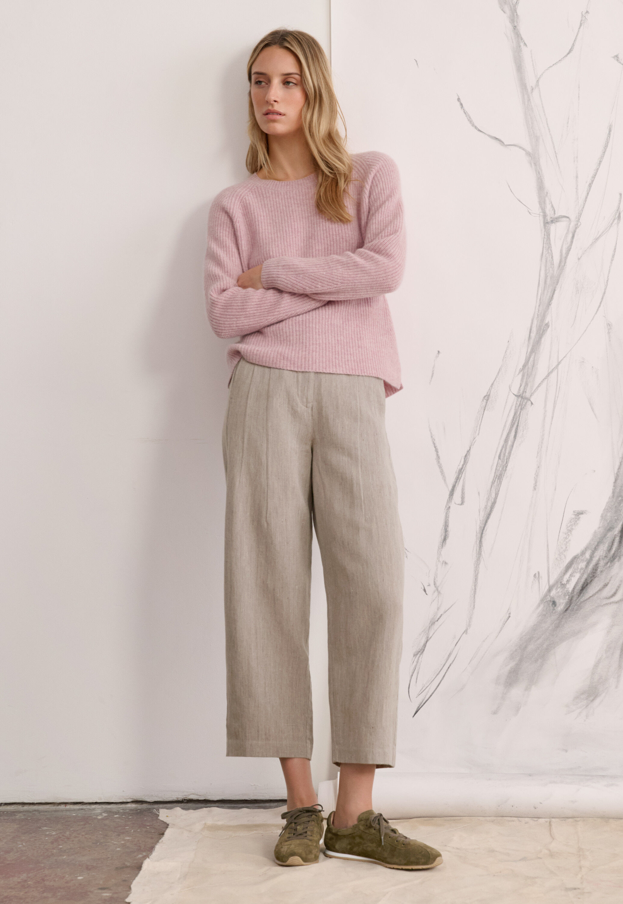 Edge-to-edge cardigan