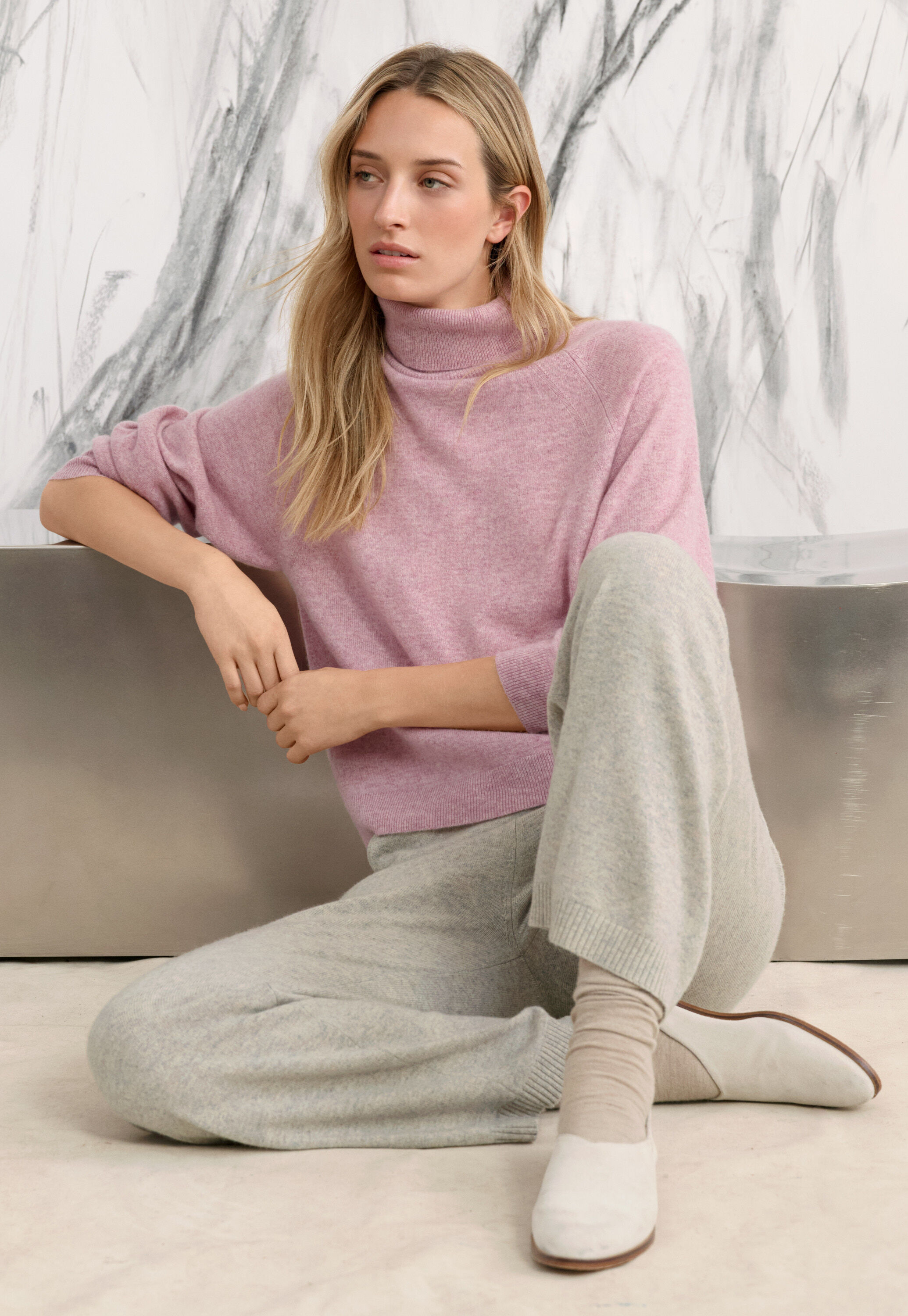 Edge-to-edge cardigan