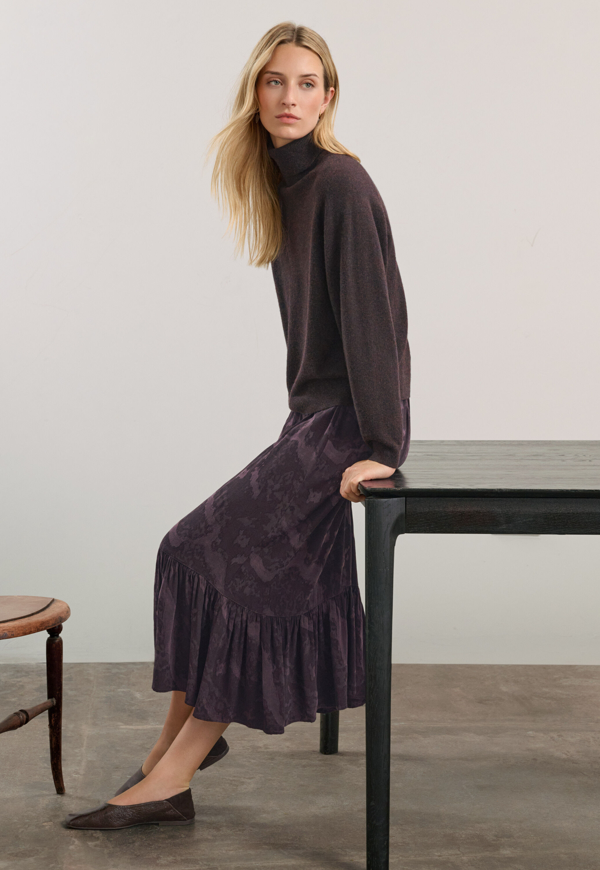 Edge-to-edge cardigan