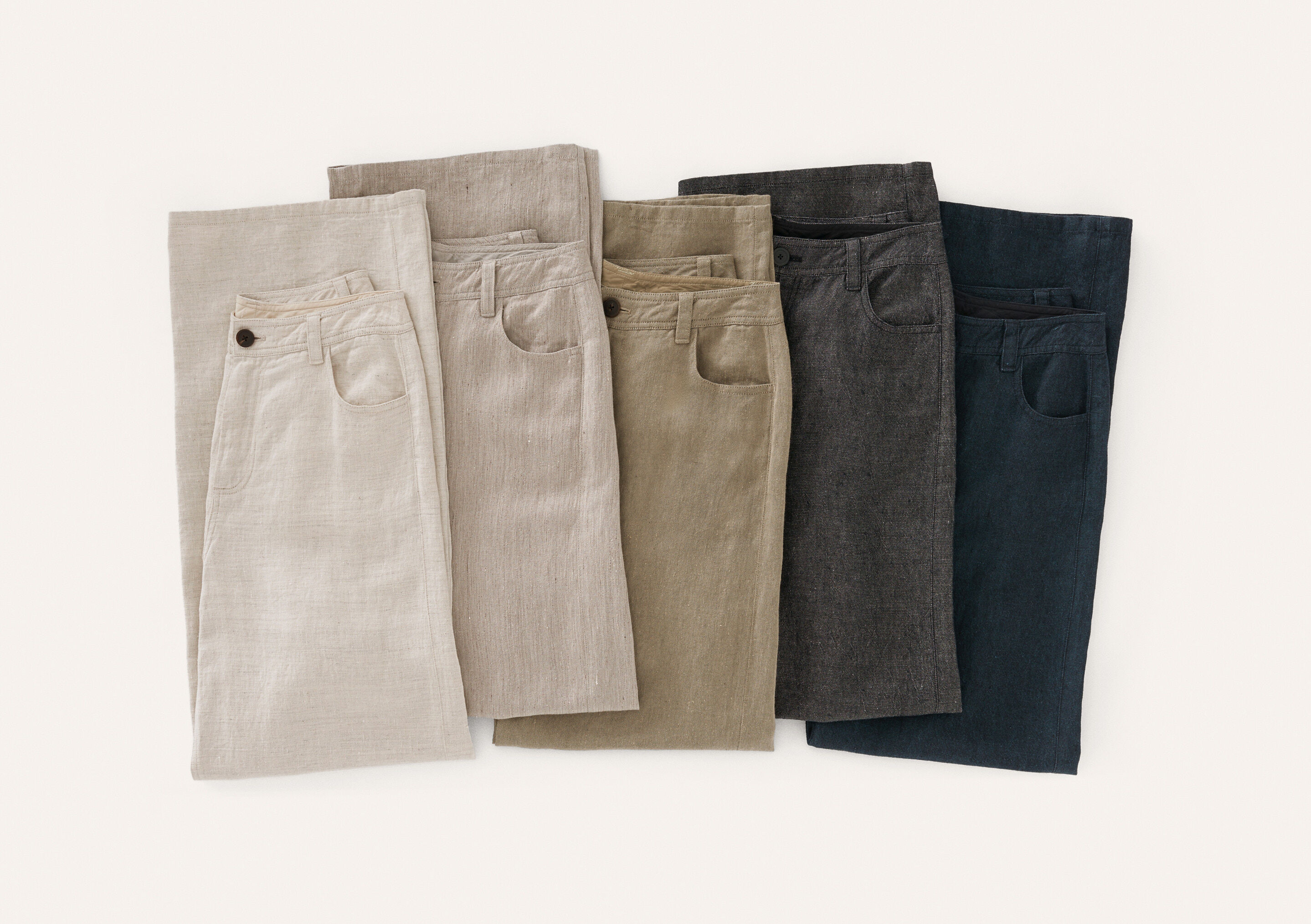 Wide & straight leg trousers