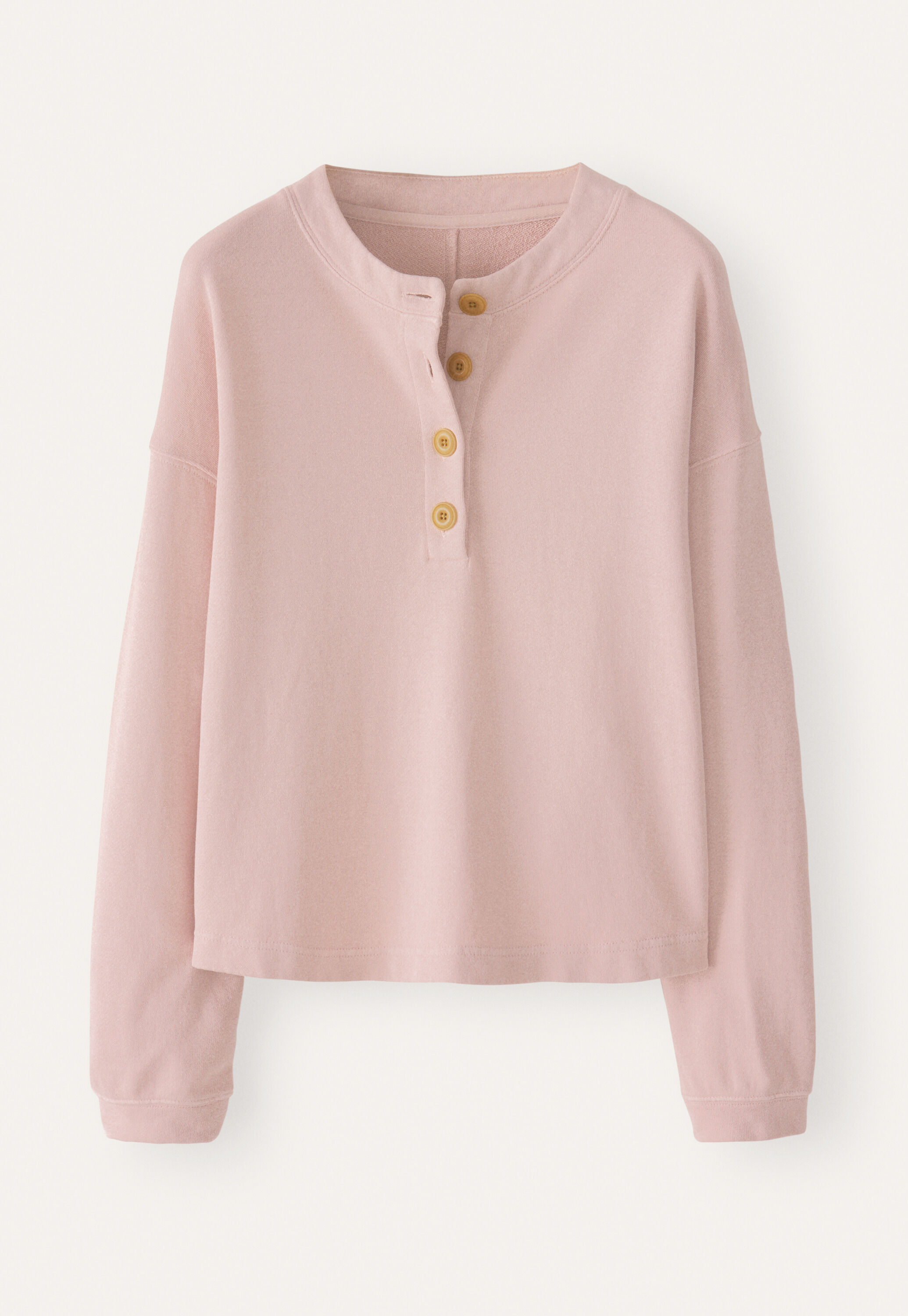 Button placket jersey top