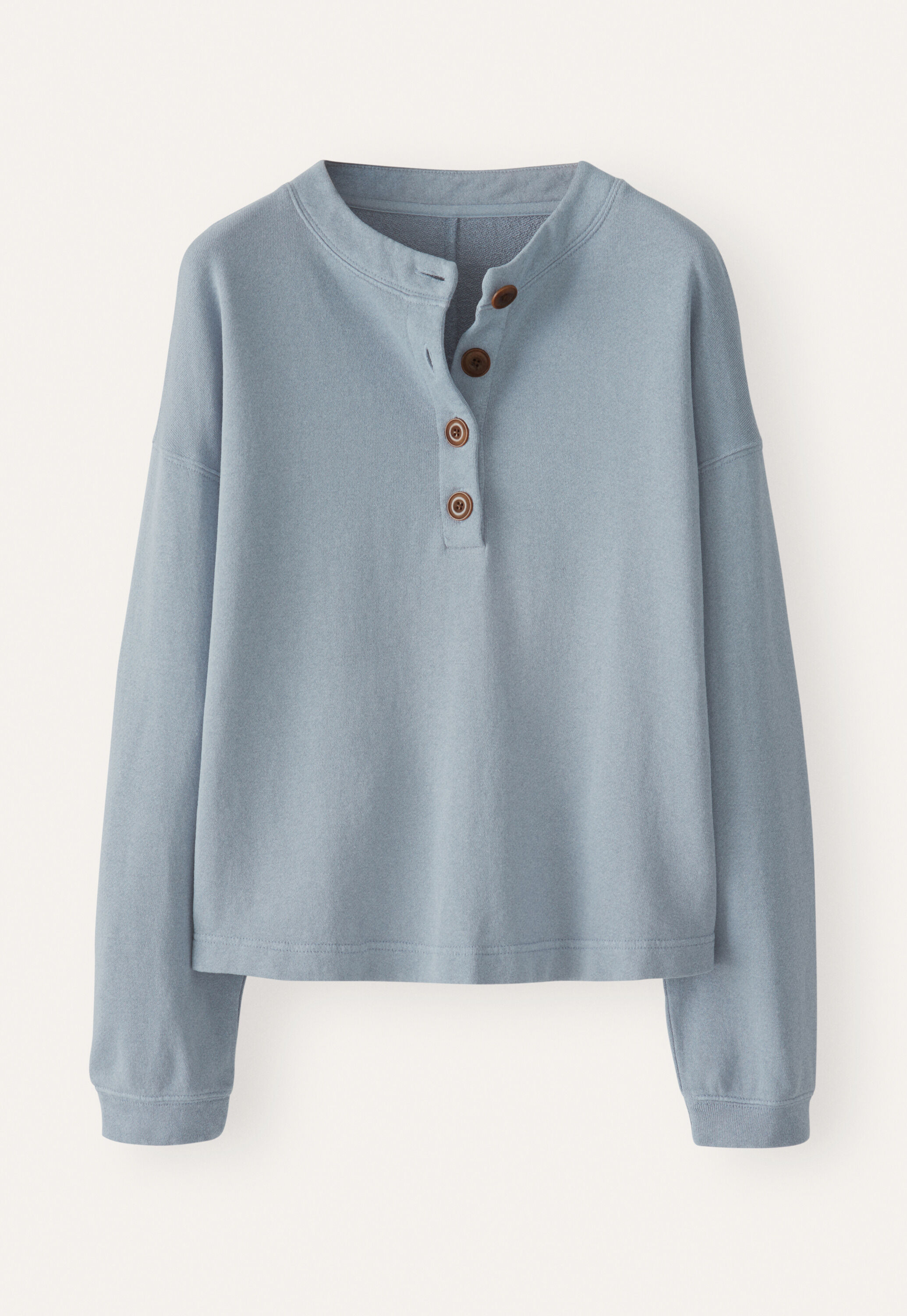 Button placket jersey top