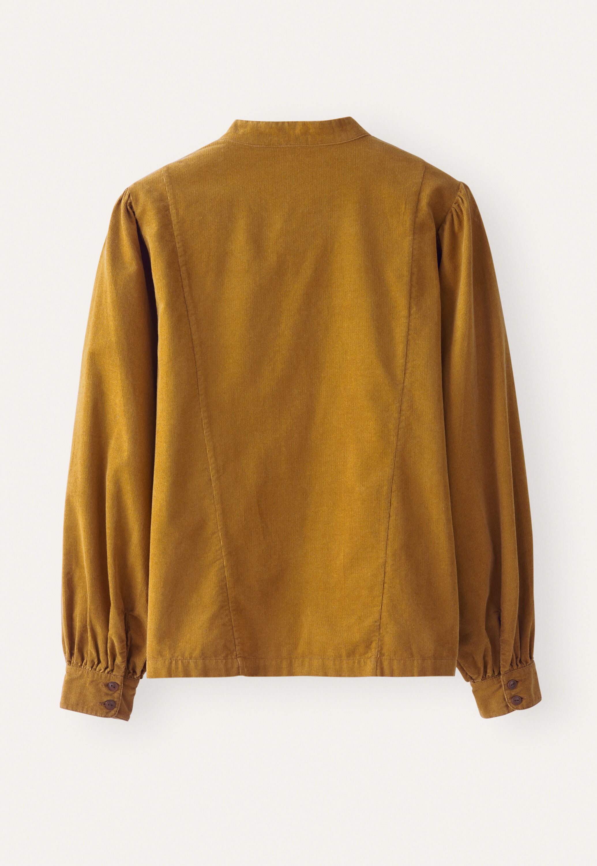 Gathered sleeve blouse