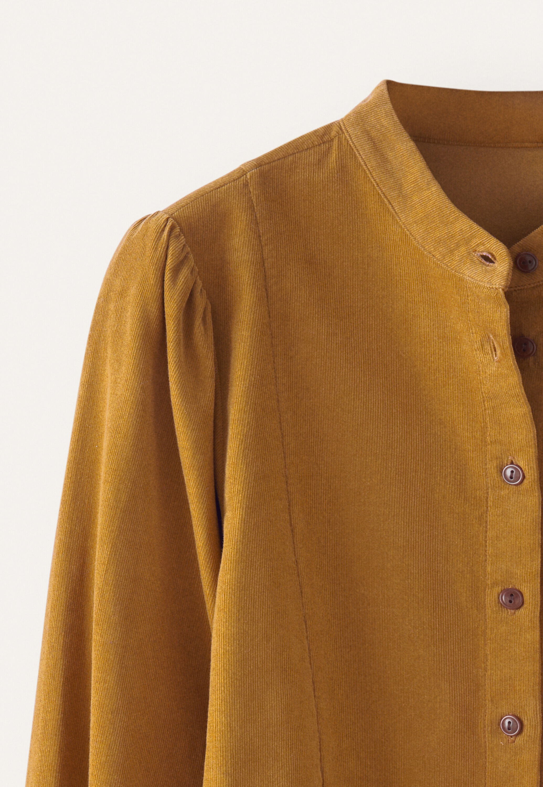 Gathered sleeve blouse