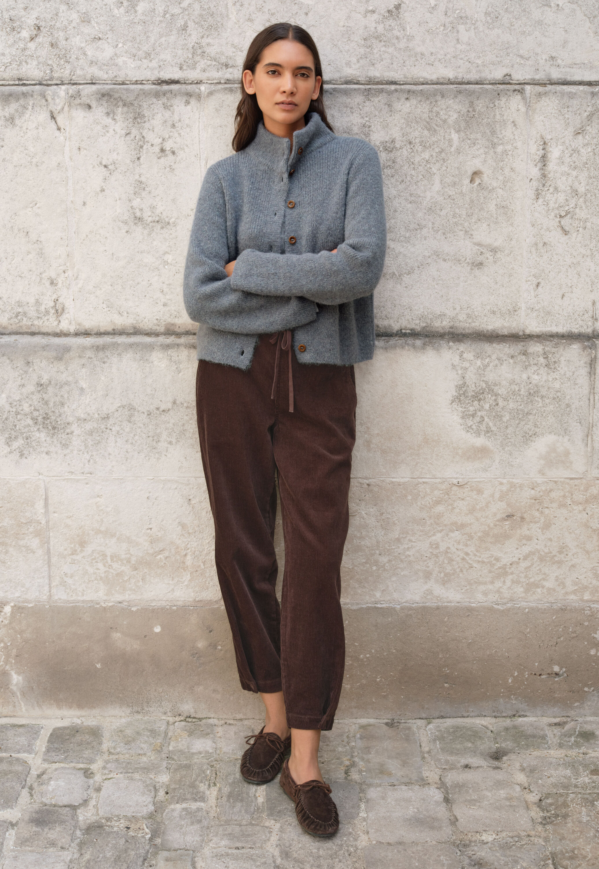 Tapered trousers