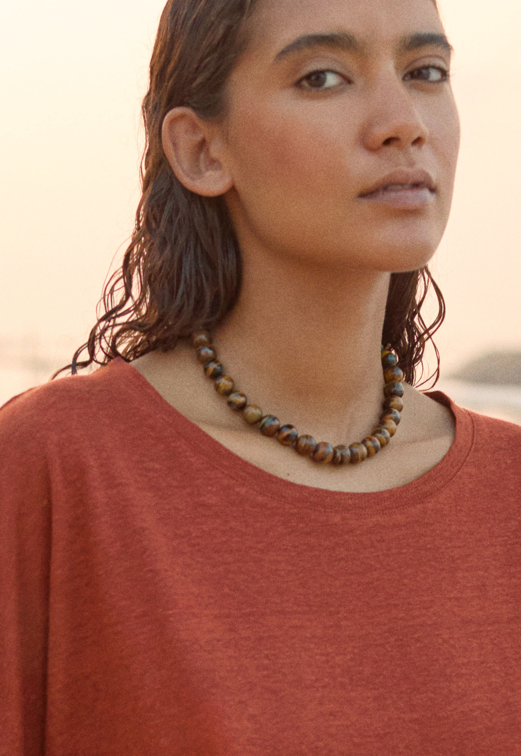 Bead necklace