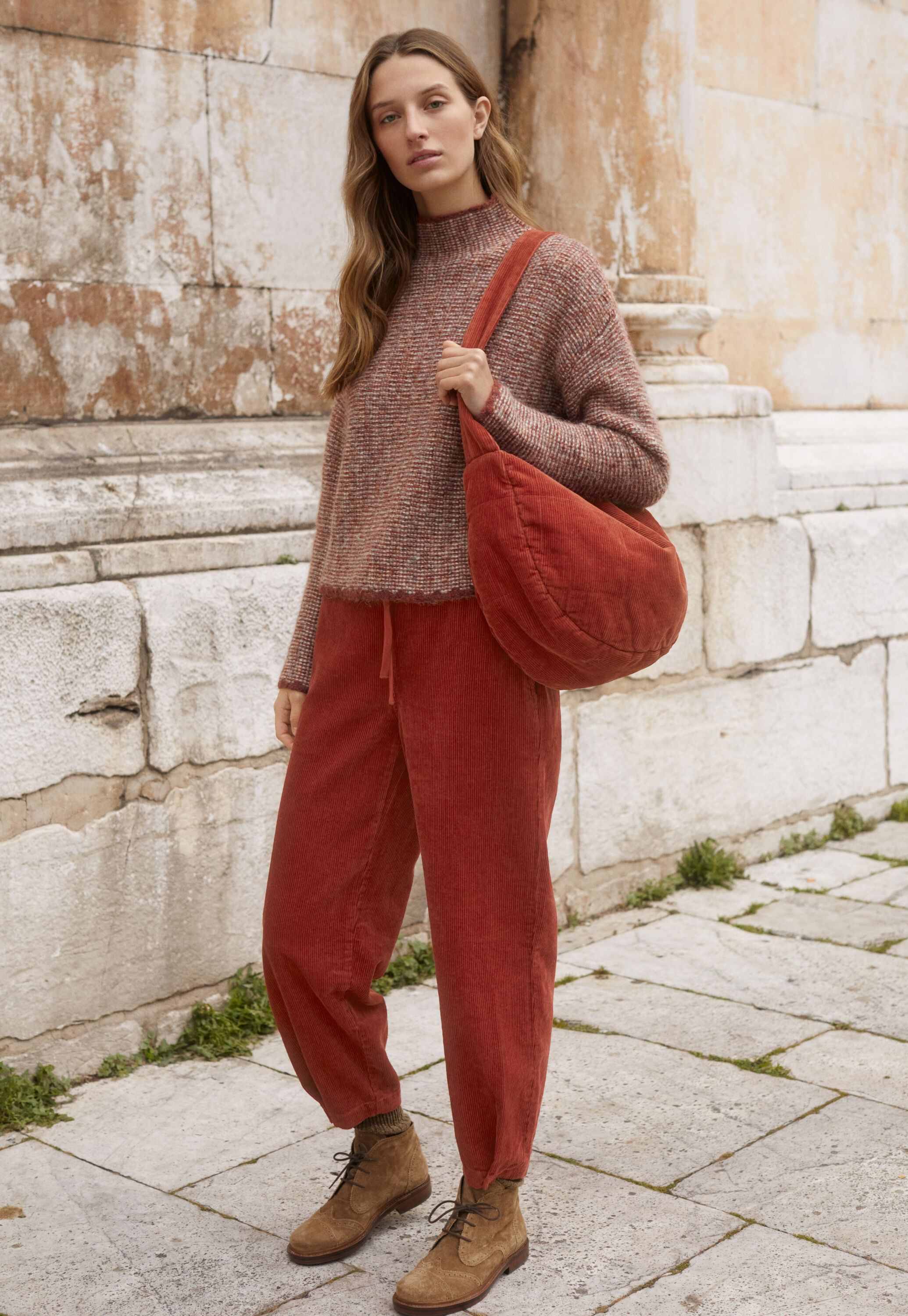 Tapered trousers