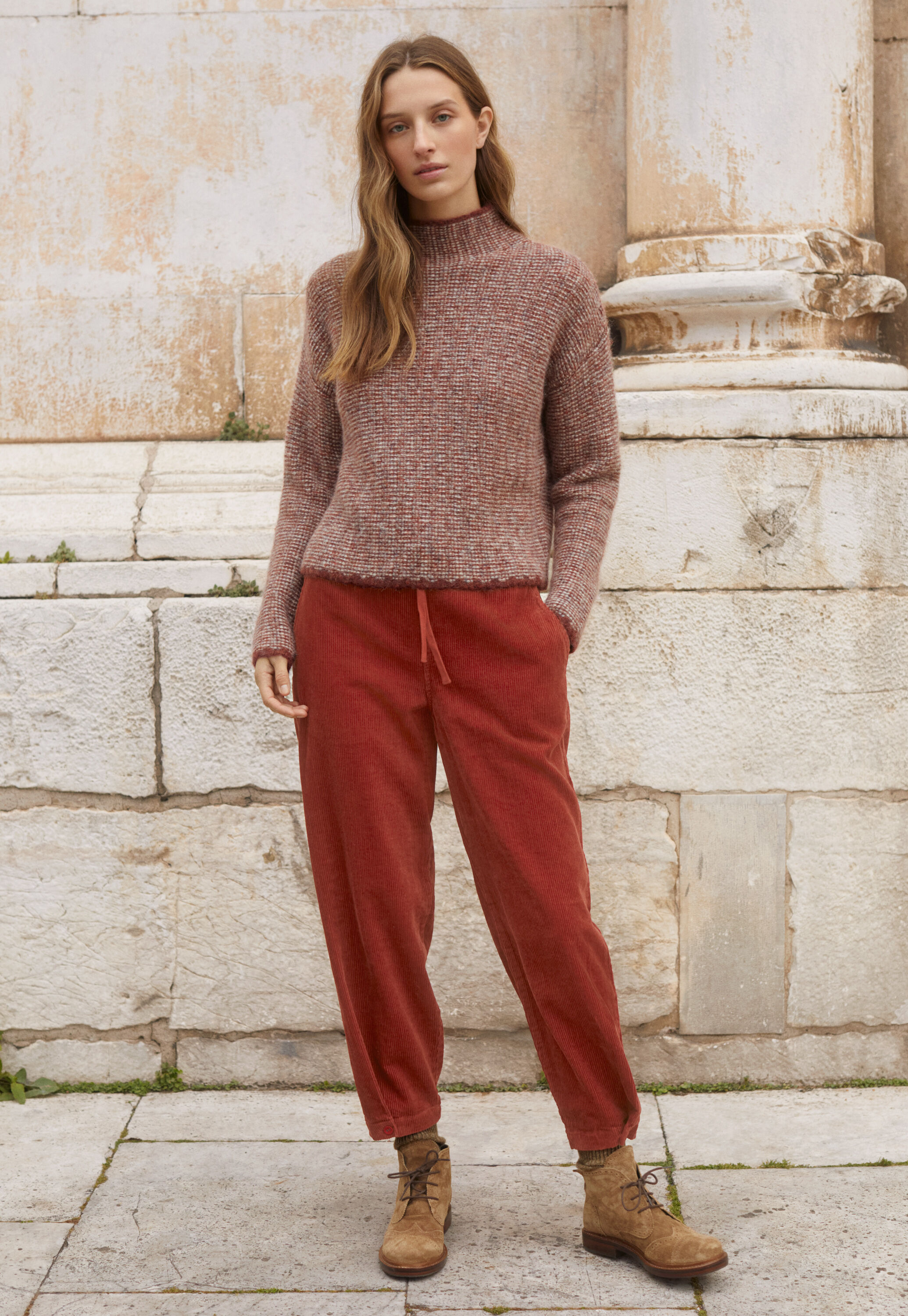 Tapered trousers
