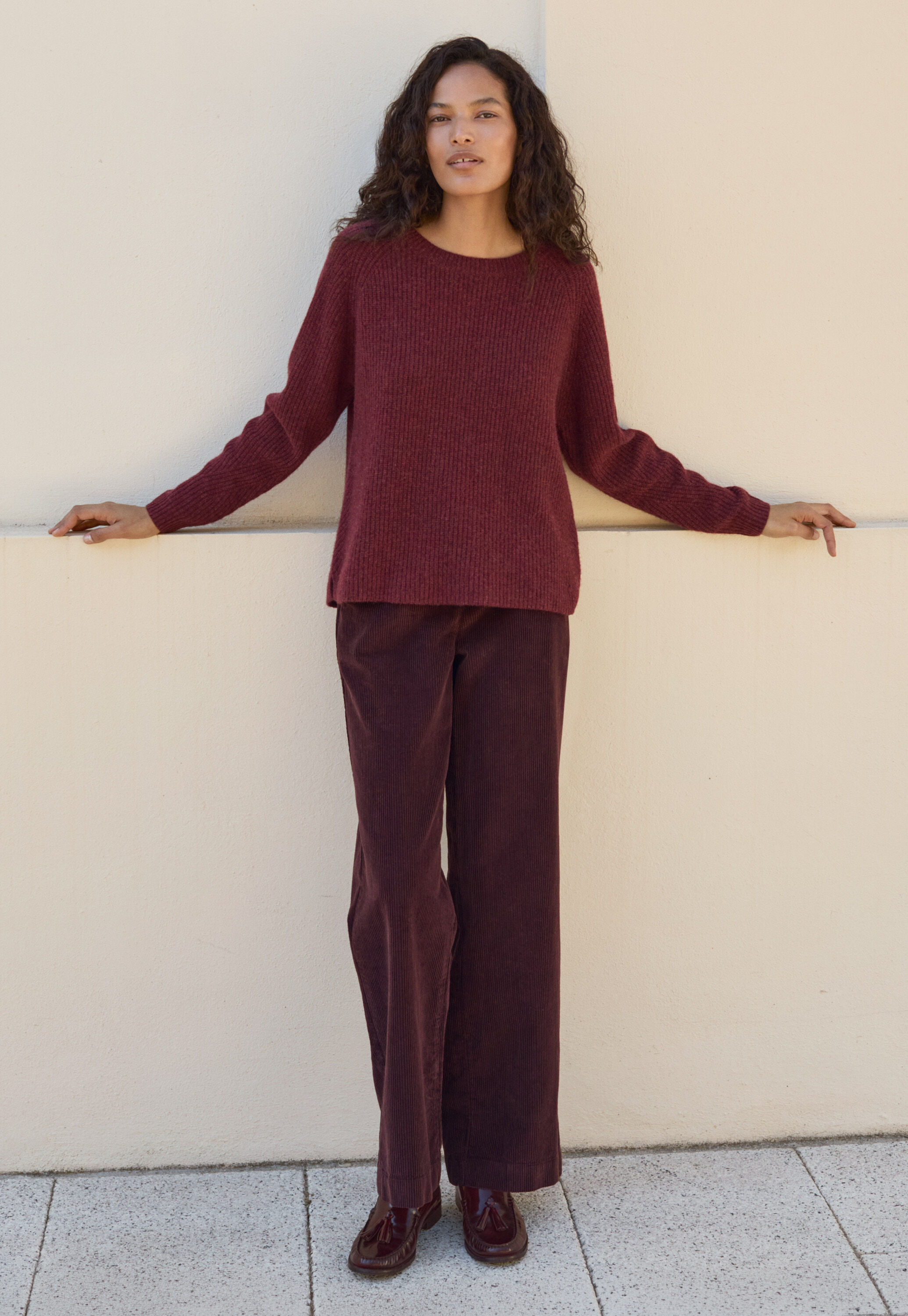Zip-front cardigan